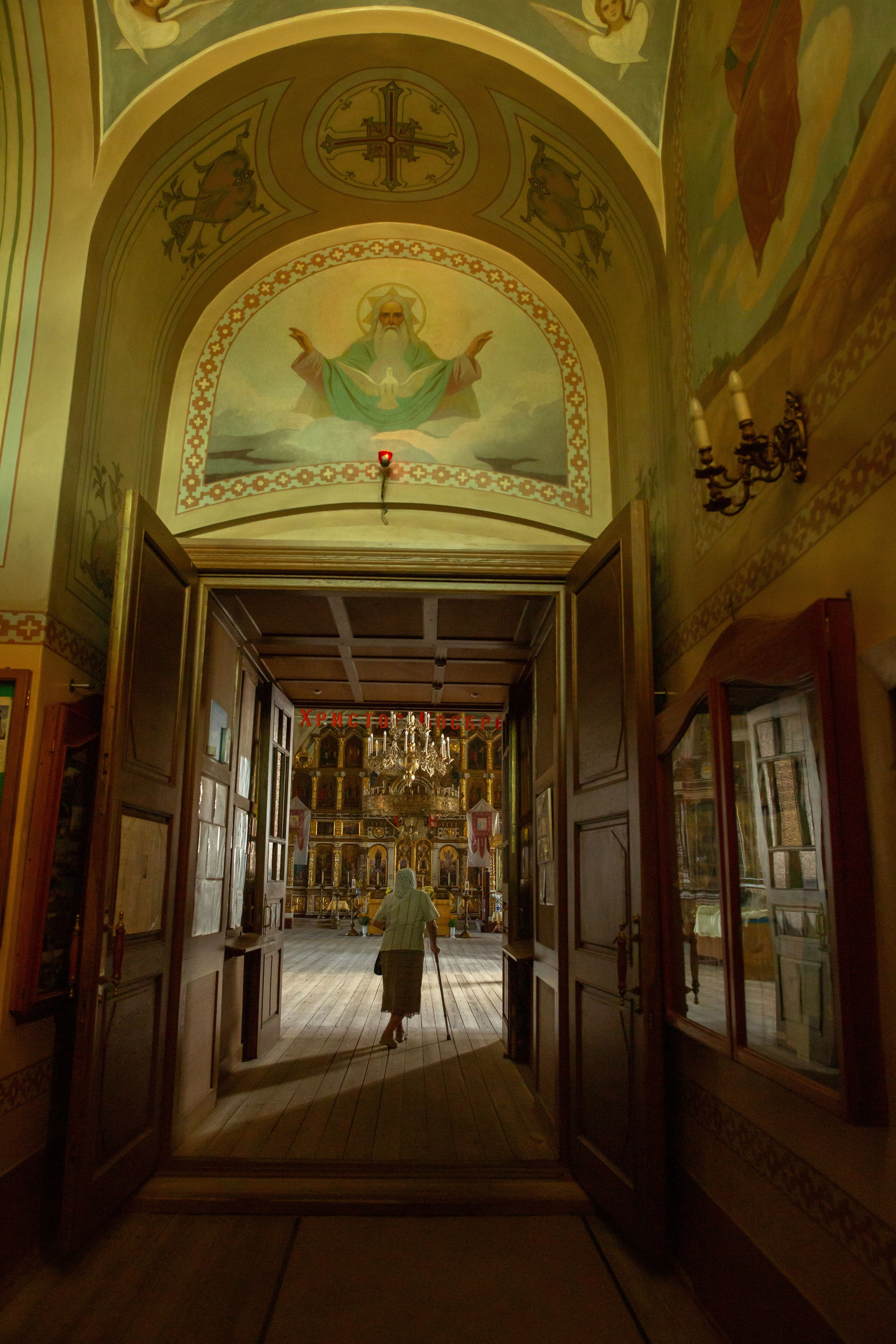 Молебен Николай Зарайсий с Ашитково Воскресенский храм. Семейный и детский фотограф Анна Петракова