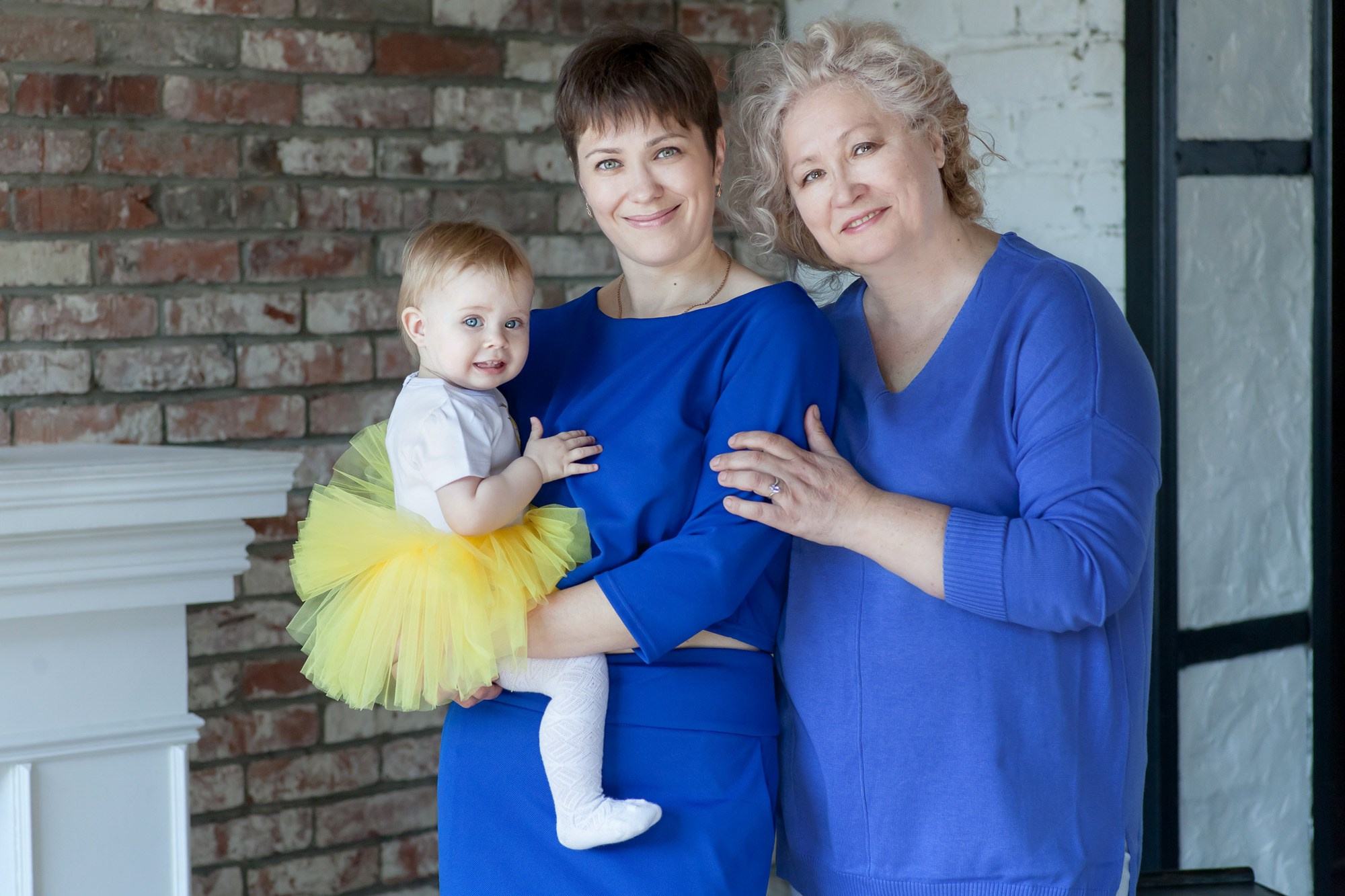 Семейная студийная фотосессия. Профессиональный фотограф Булгакова Татьяна. Владивосток