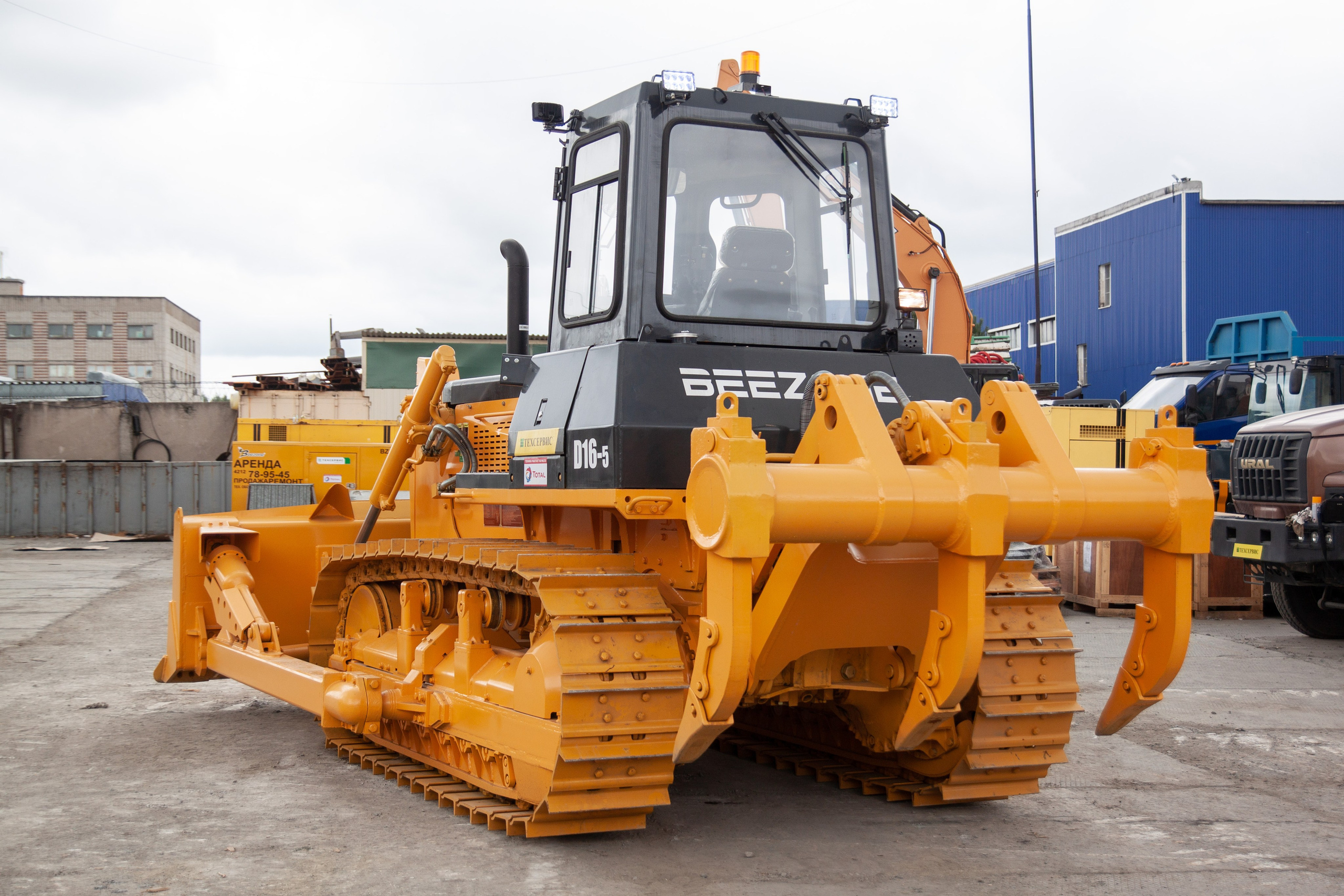 Фото бульдозер D16-5. Продажа и обслуживание грузовой техники и спецтехники в г. Новосибирск компания СТИ