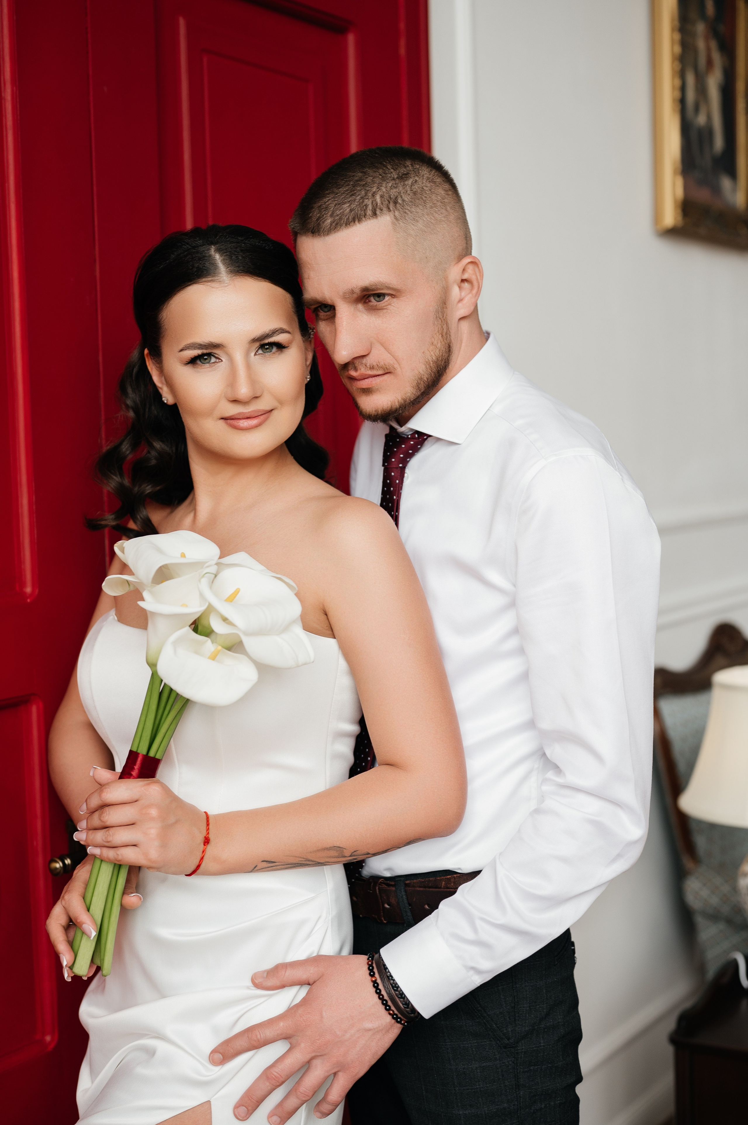 Свадебная фотосессия в студии. Свадебный и семейный фотограф в Краснодаре Алина Мельник