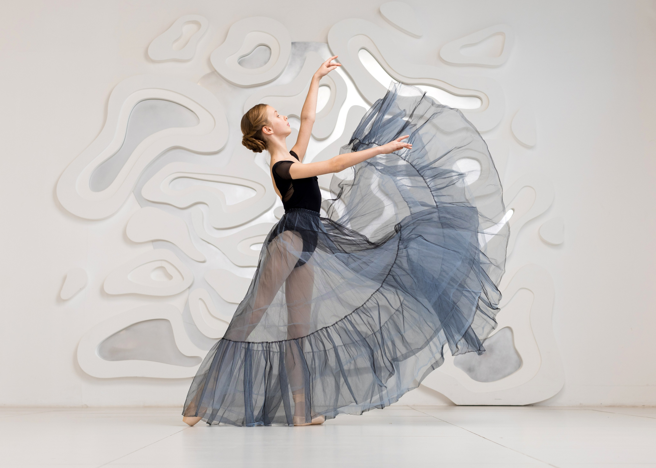 Воздушная юбка прозрачная напрокат Marine. Балетный фотограф Алина Ханько — Душа Балета