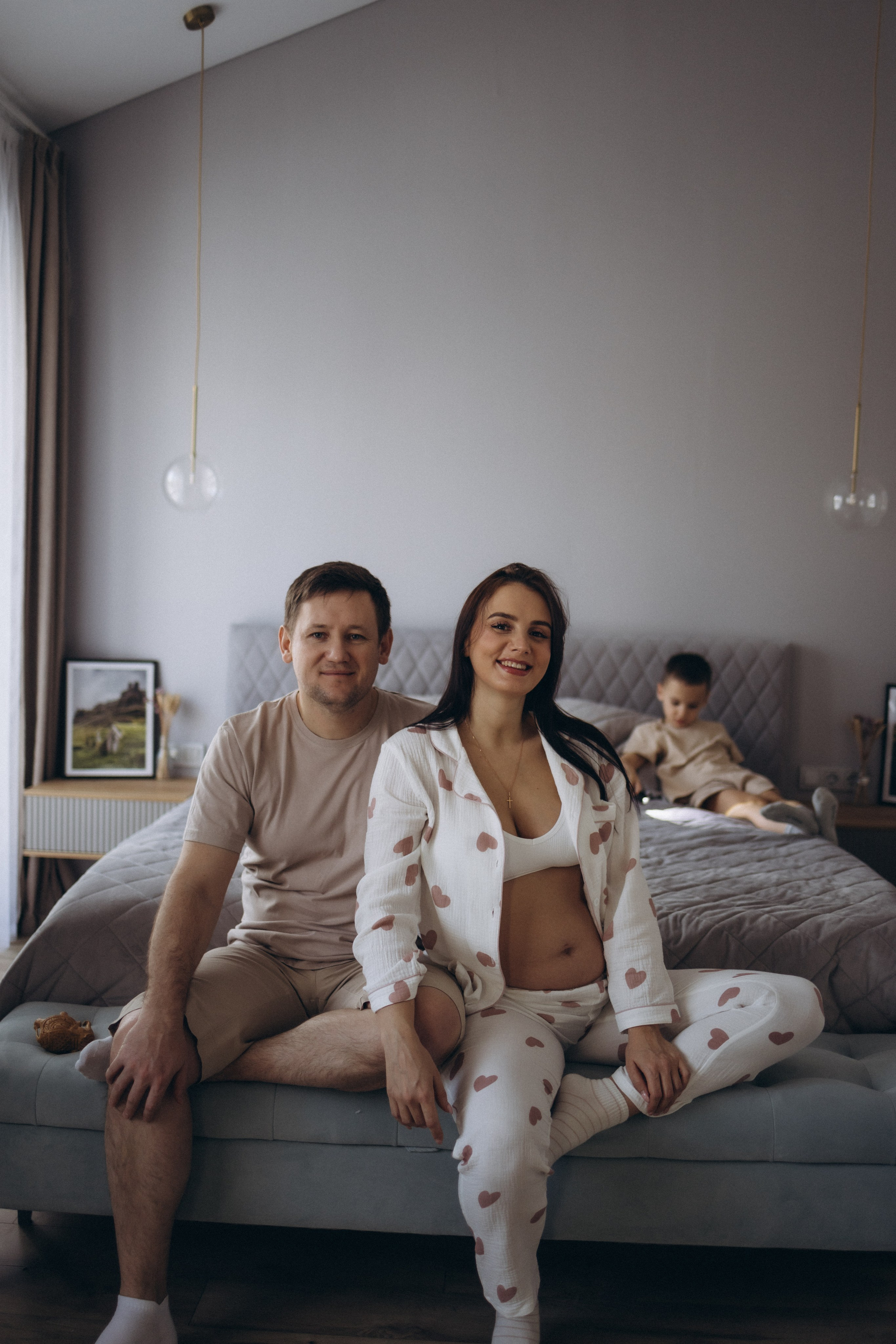 Домашняя семейная фотосессия (15.02.2025) г. Обнинск (Калужская обл.). Надежда Стар семейный и церковный фотограф в Жукове и Калужской области