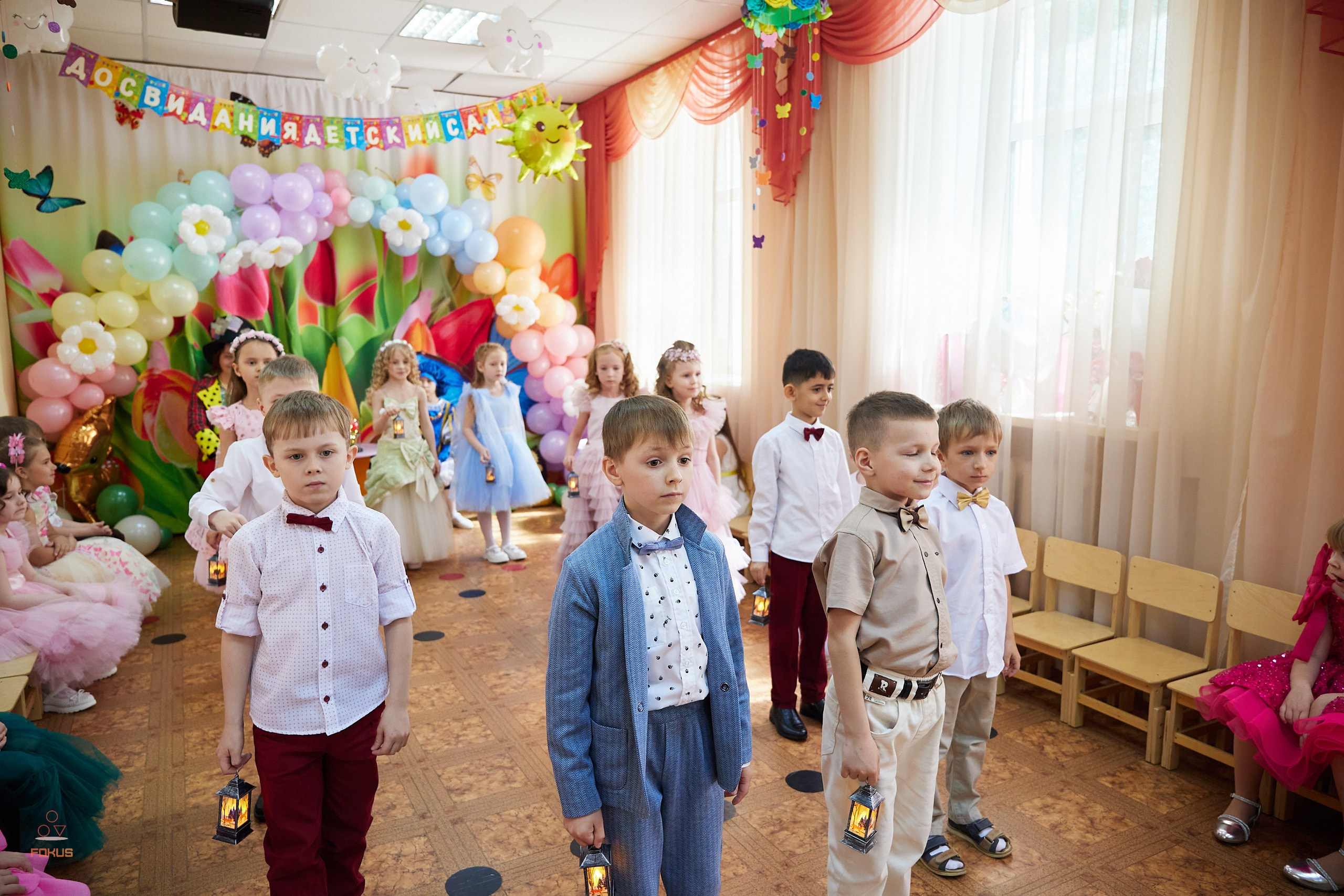 Выпускной детский сад. Спортивный фотограф Некрасов Денис