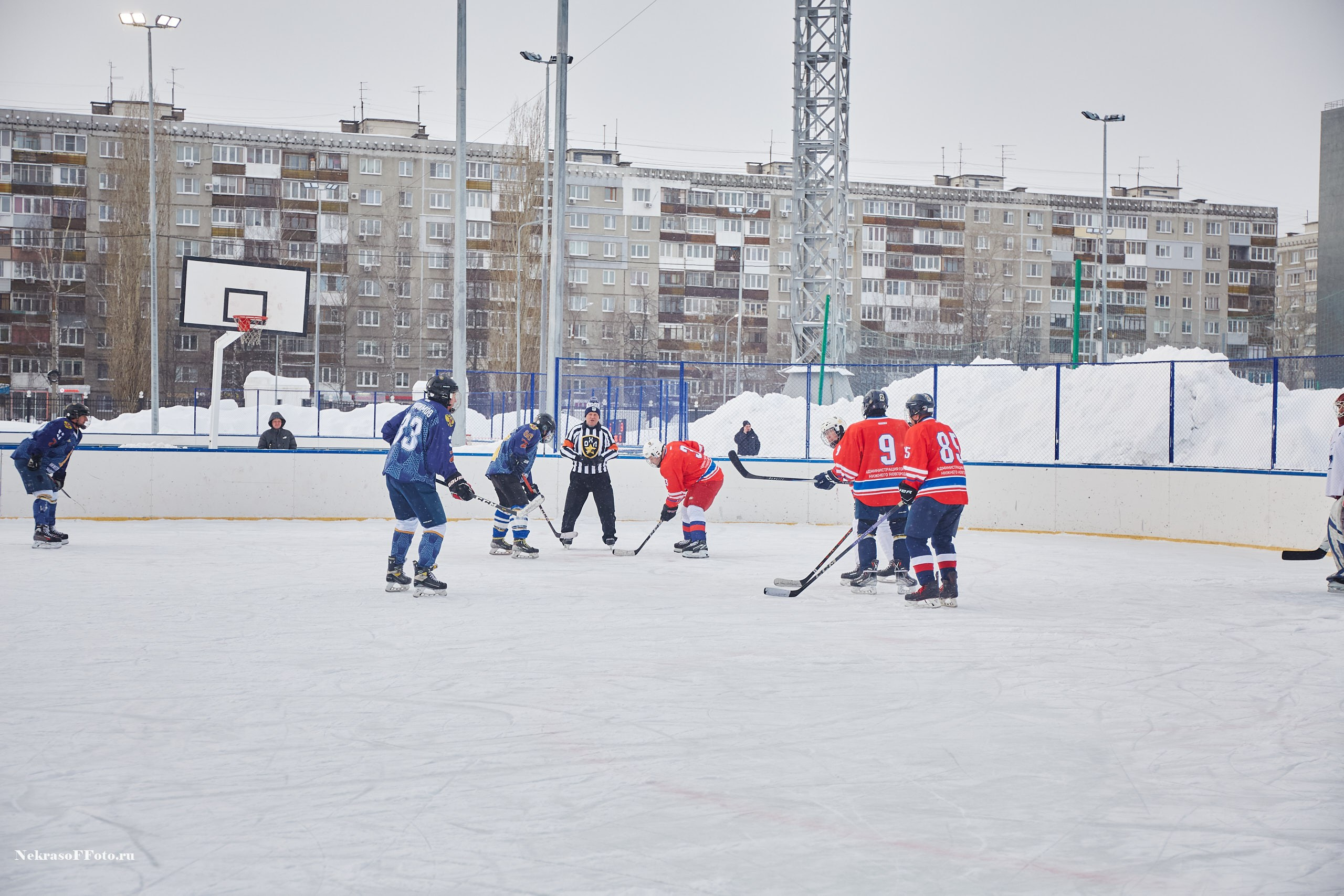 Турнир по хоккею «Русская классика» в рамках Офицерской хоккейной лиги. Спортивный фотограф Некрасов Денис