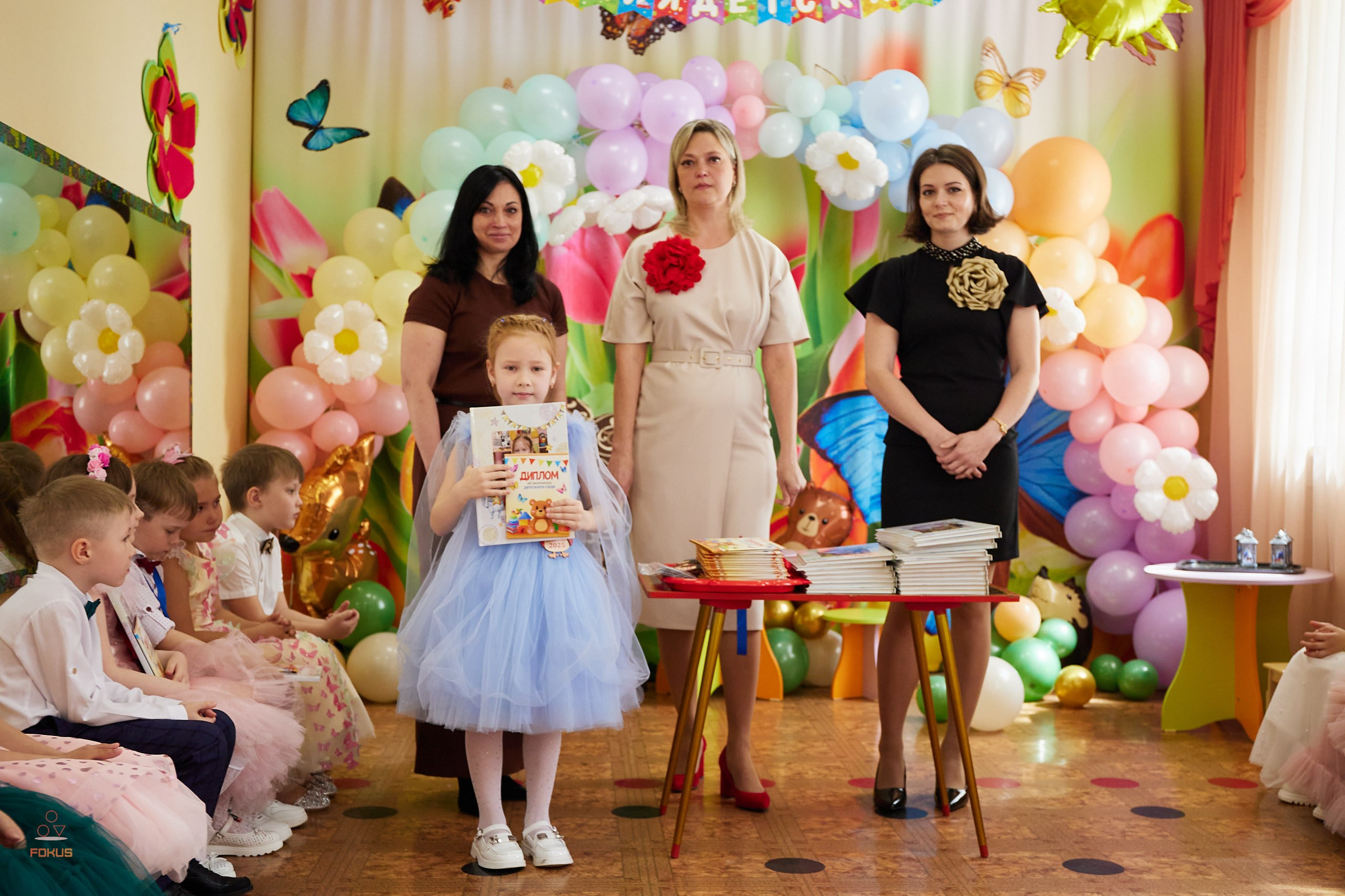 Выпускной детский сад. Спортивный фотограф Некрасов Денис