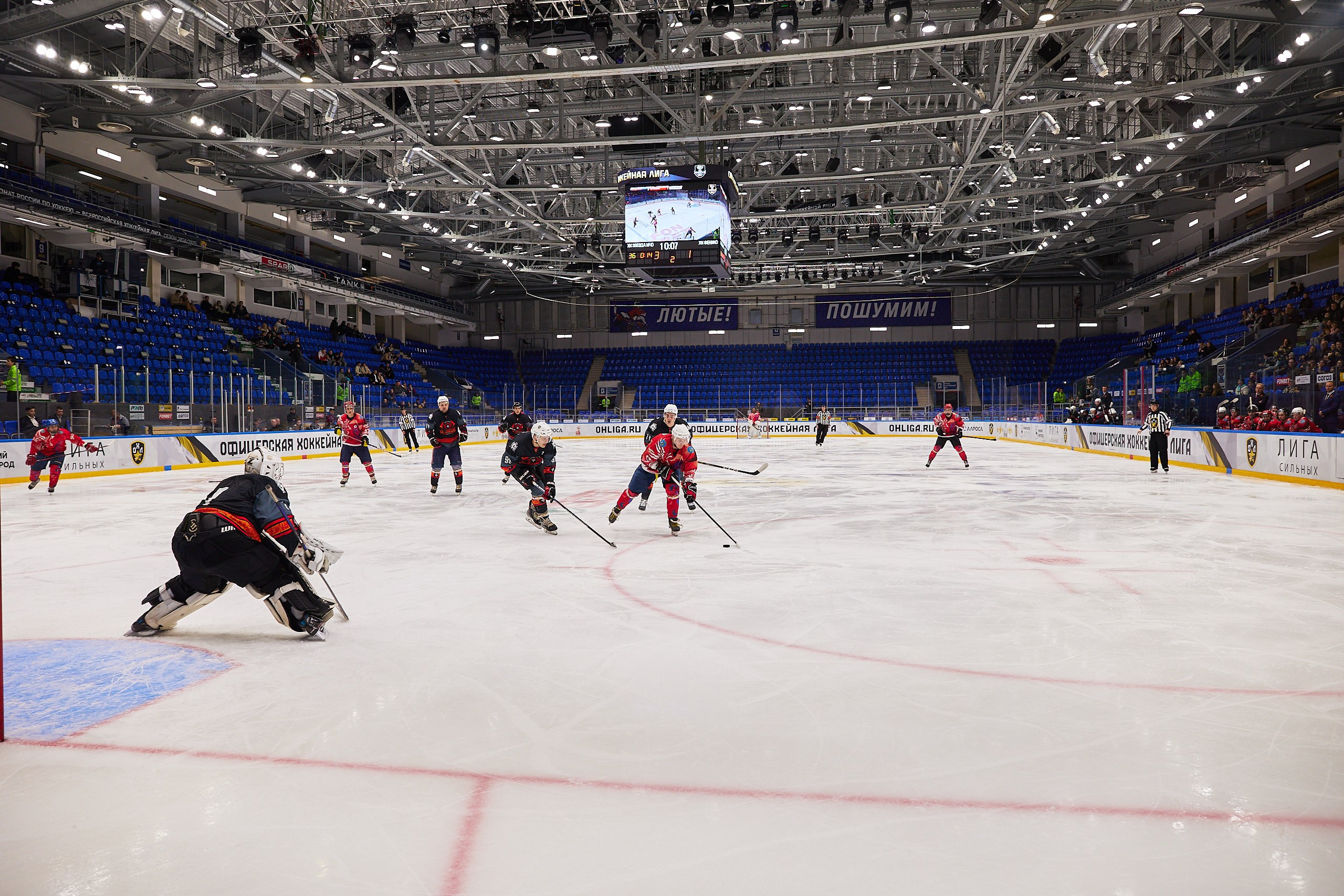 Репортаж. Офицерская хоккейная лига 2025 год. Спортивный фотограф Некрасов Денис