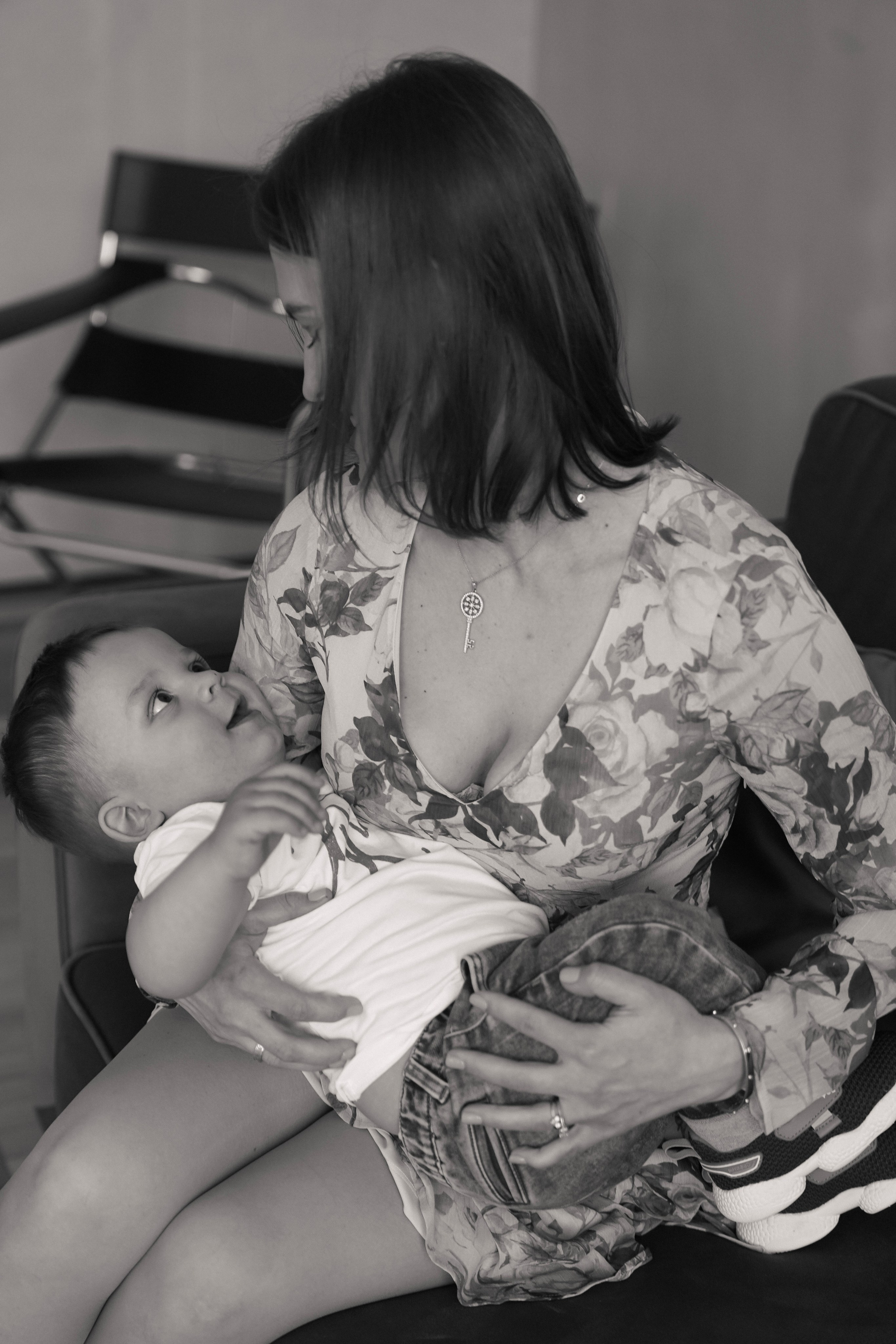 Юлия и маленький Тёма. Фотограф с психологическим образованием