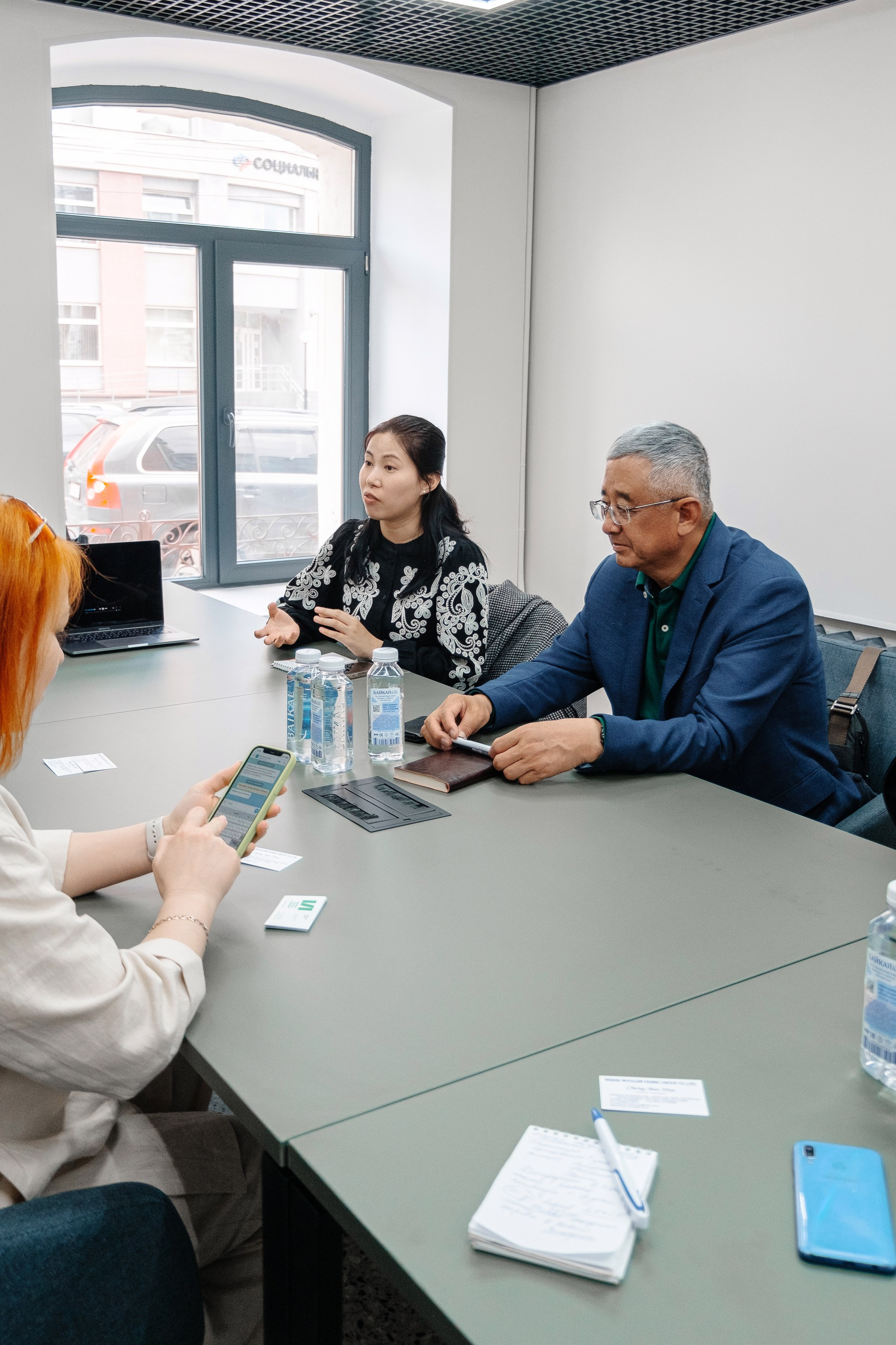 Делегация Китая в Ивановской текстильной компании