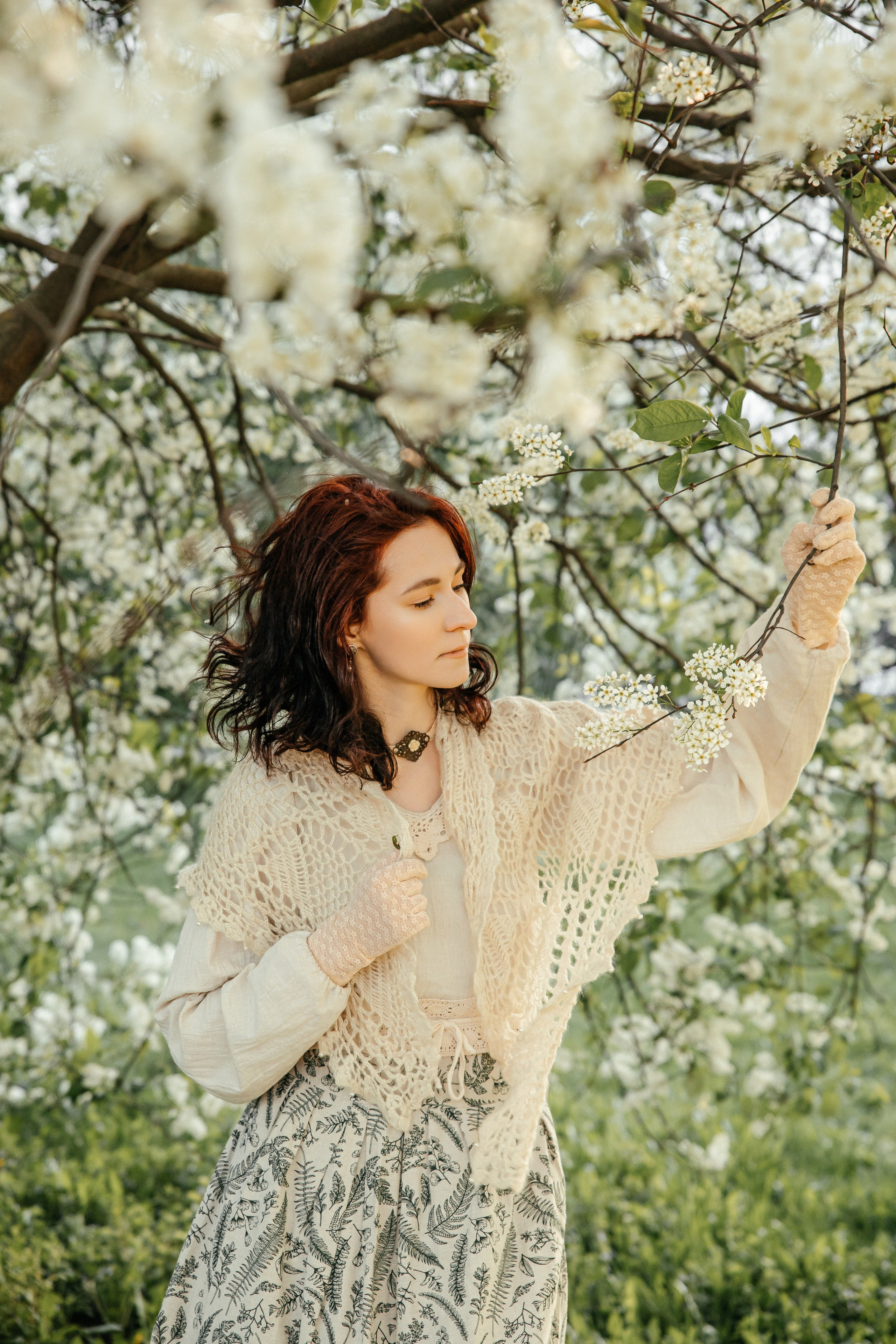 Белое цветение. Elena Sova — семейный и женский фотограф в Санкт-Петербурге
