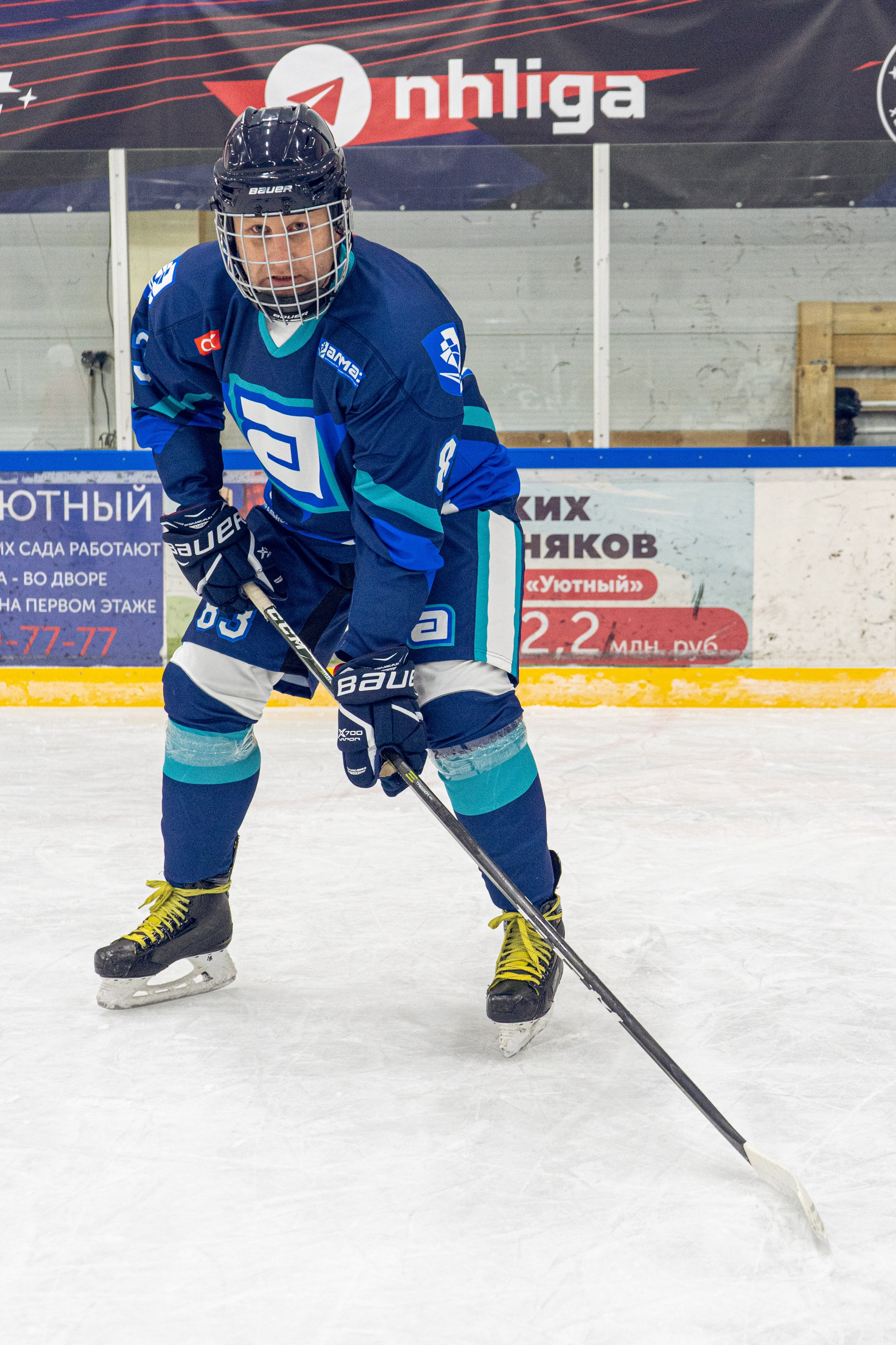 Тренировка по хоккею «ЦМКБ «Алмаз»