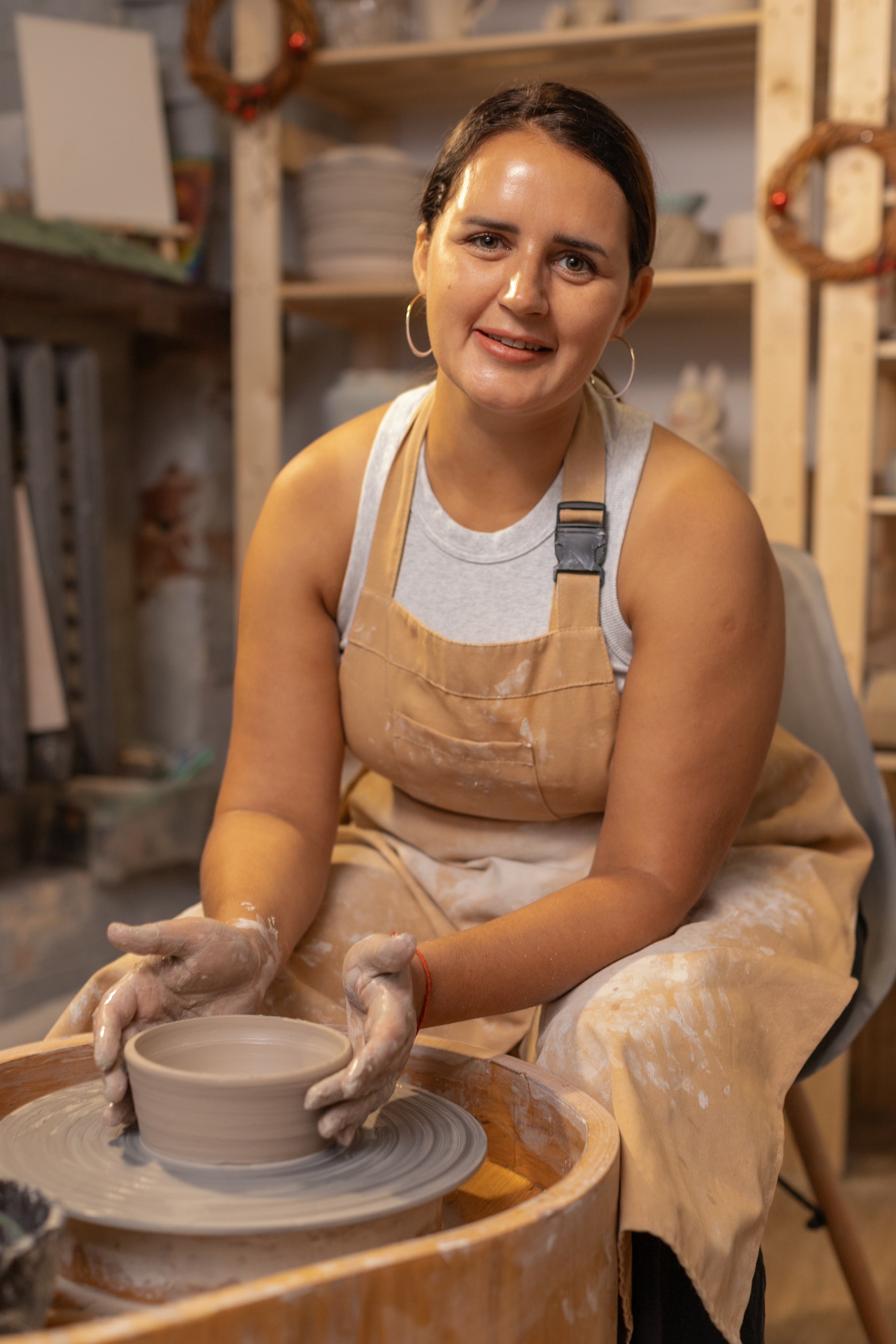 Гончарный МК Ирина и Юлия. Семейный и детский newborn фотограф в Ростове-на-Дону Наталья Лебедева