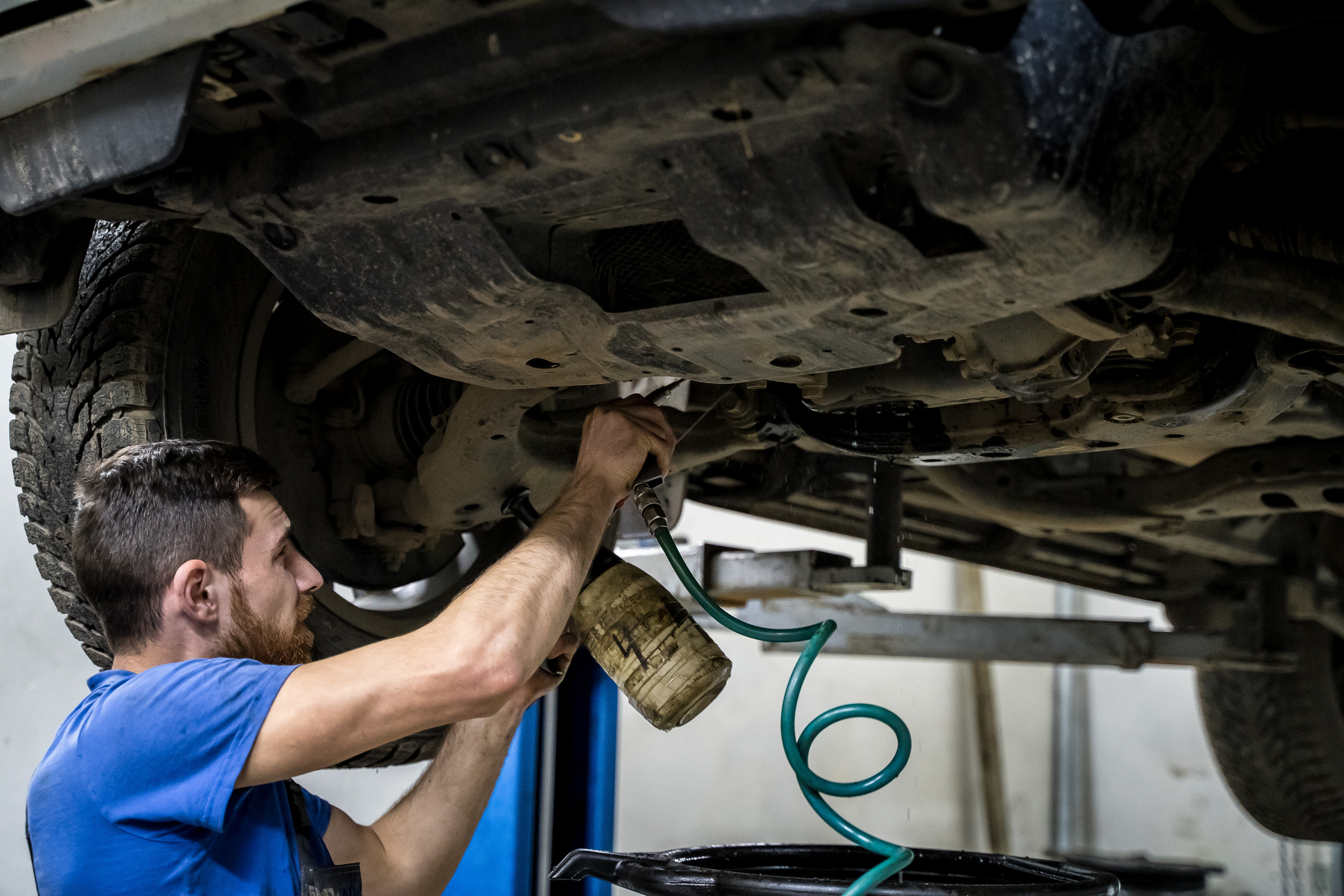 Замена масла АКПП. Автосервис БМП