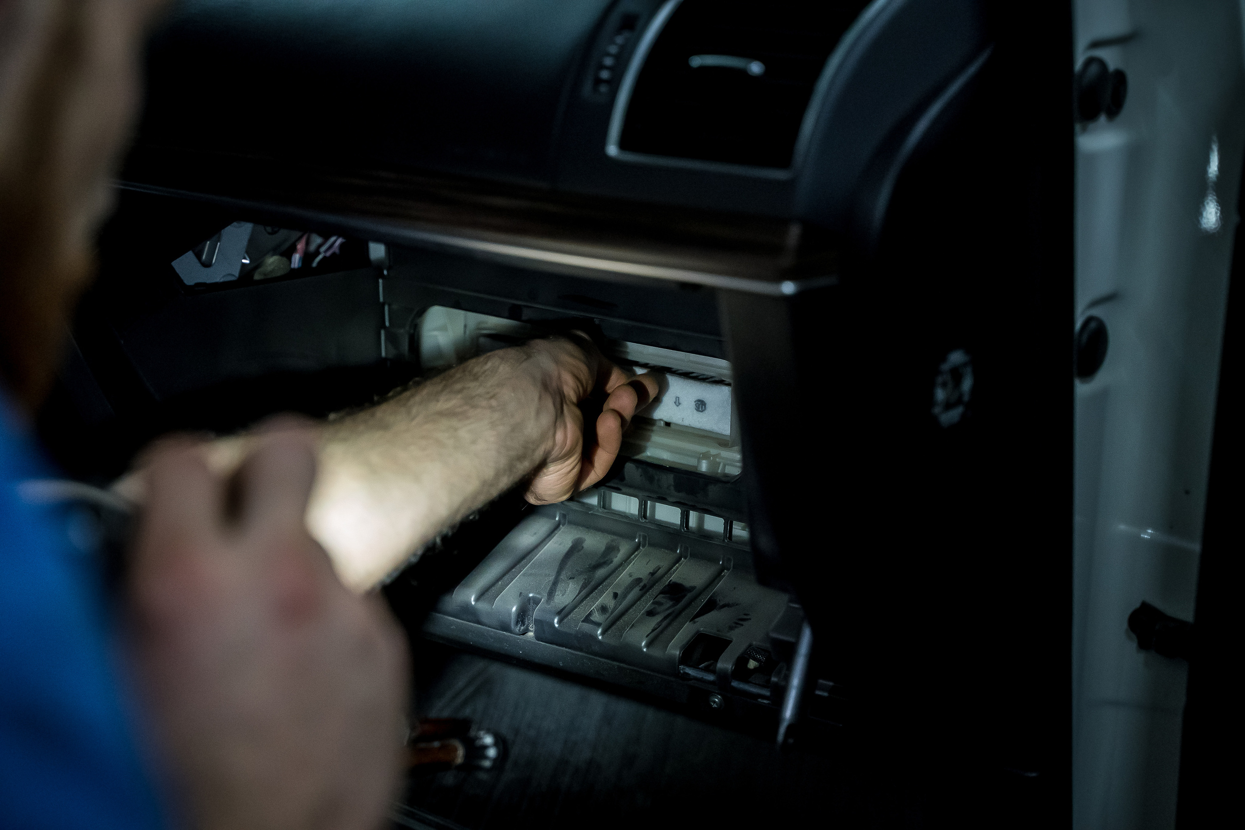 Слесарные работы. Автосервис БМП