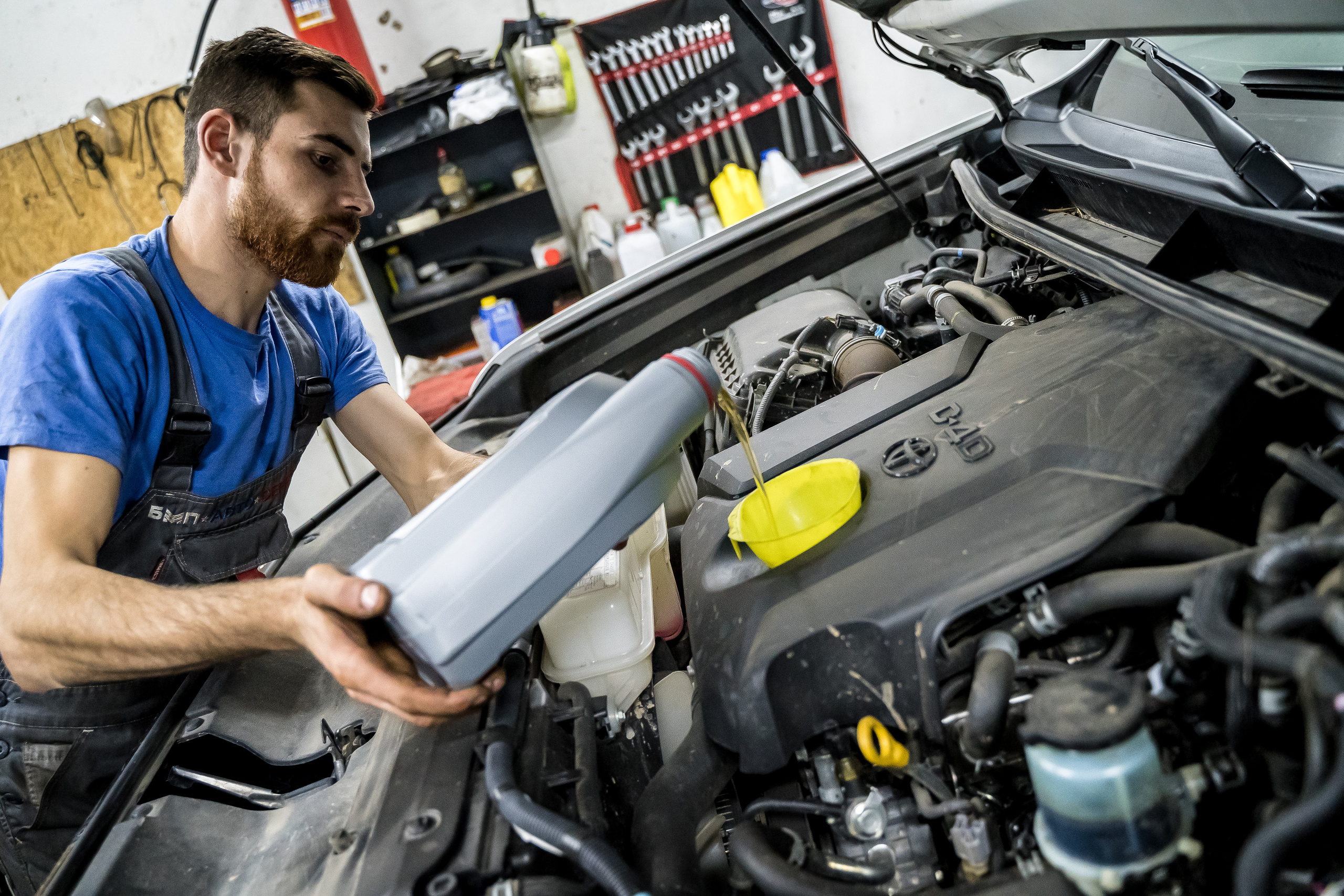 Замена масла АКПП. Автосервис БМП