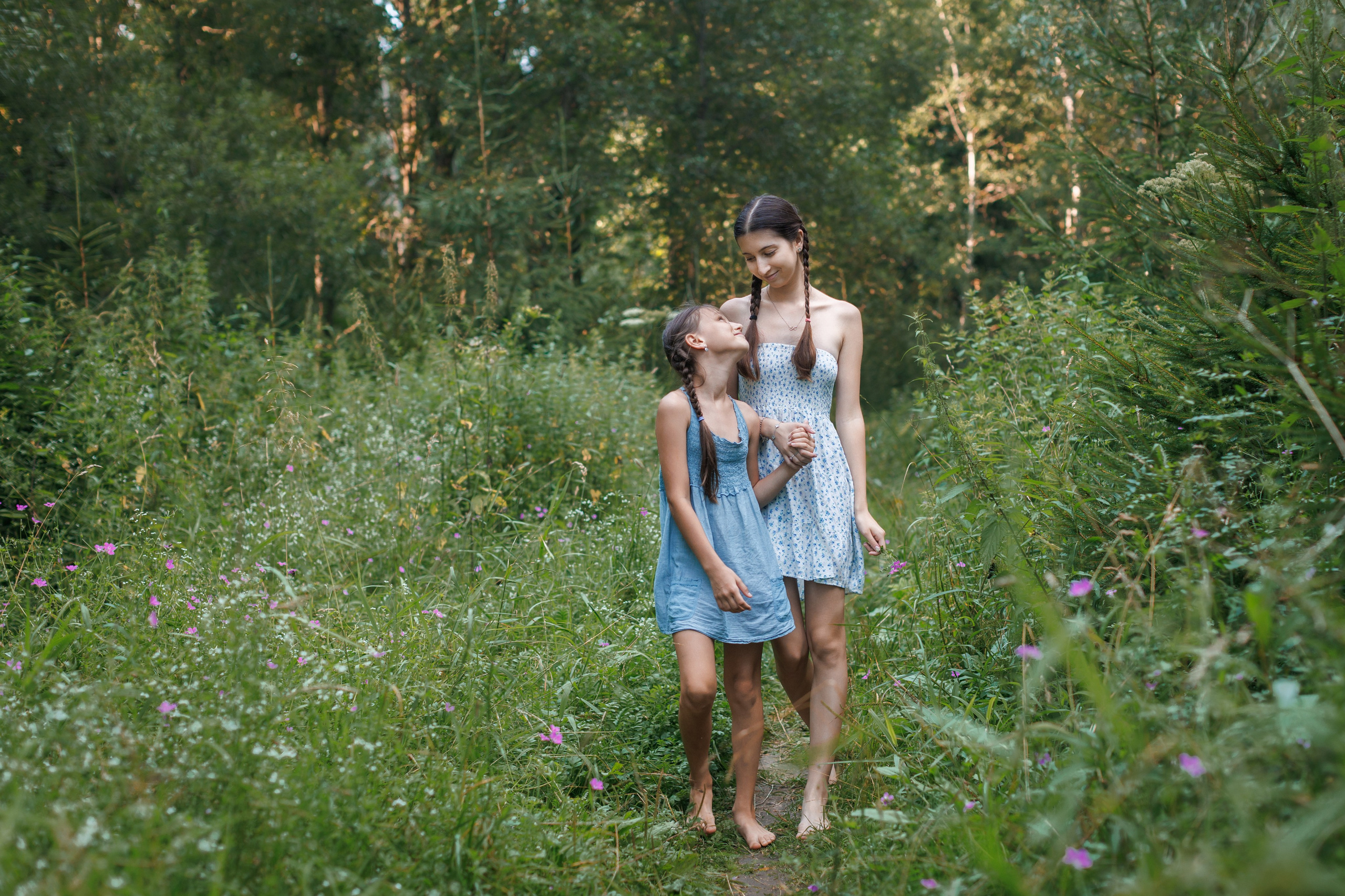 На даче. Детский и семейный фотограф Мария Киселёва. Москва