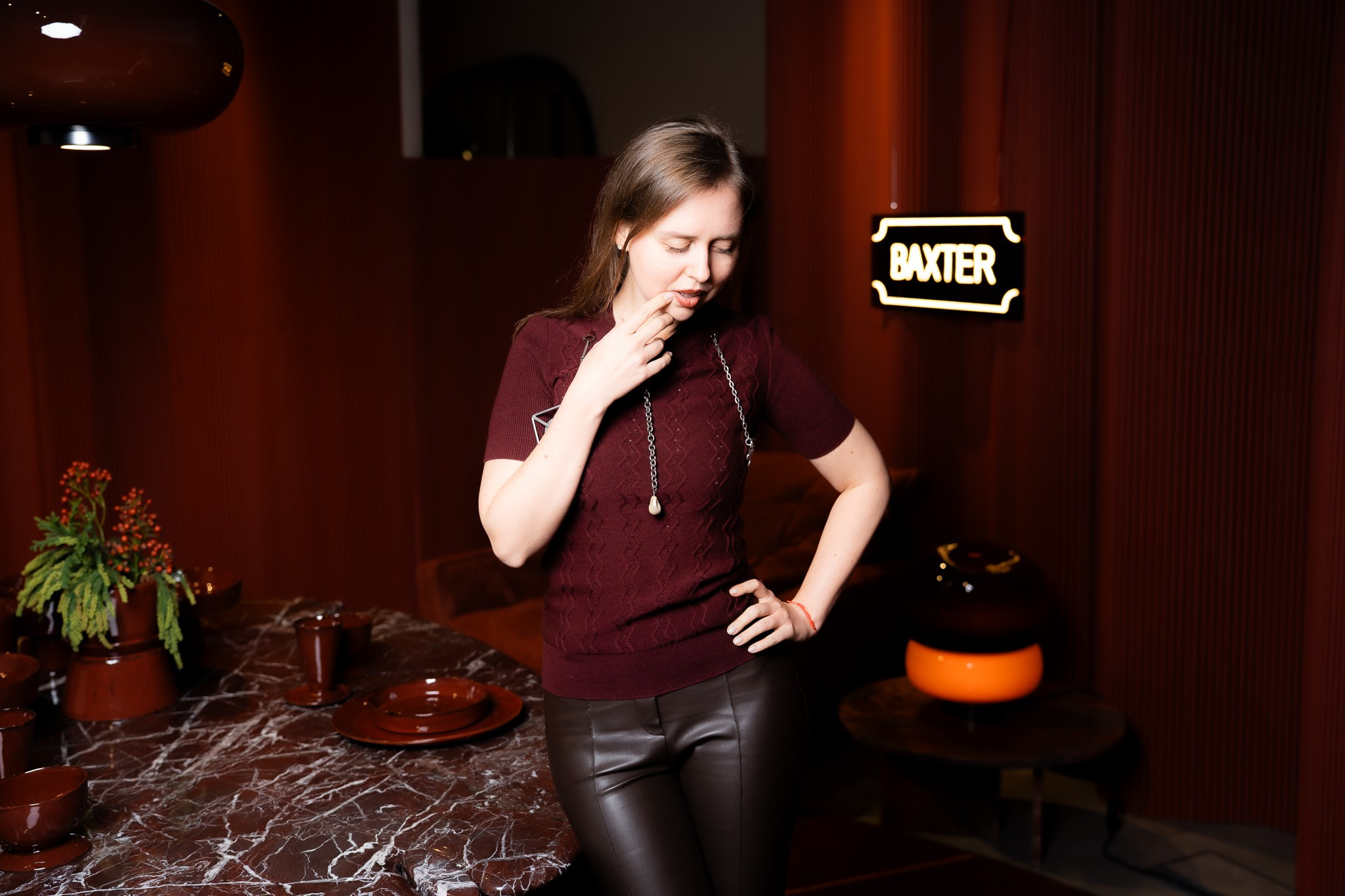 Презентация BAXTER в ТРИО Интерьер 2025. Фотограф Василий Буланов