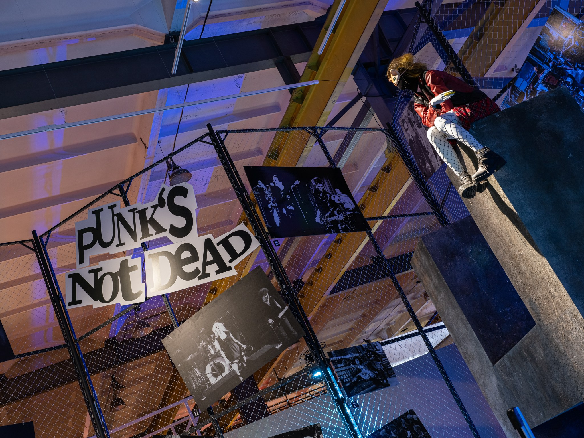 Выставка «Панк-культура. Король и Шут» Севкабельпорт (СПБ) Planet9 Плюс Судия 2024. Фотограф Василий Буланов