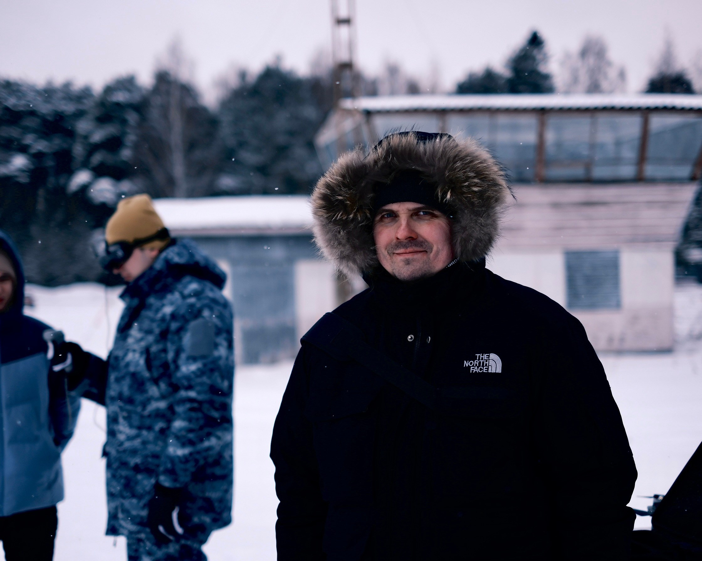 Репортаж с тренировки полетов БПЛА. Репортаж с возложения цветов 23.02.2023