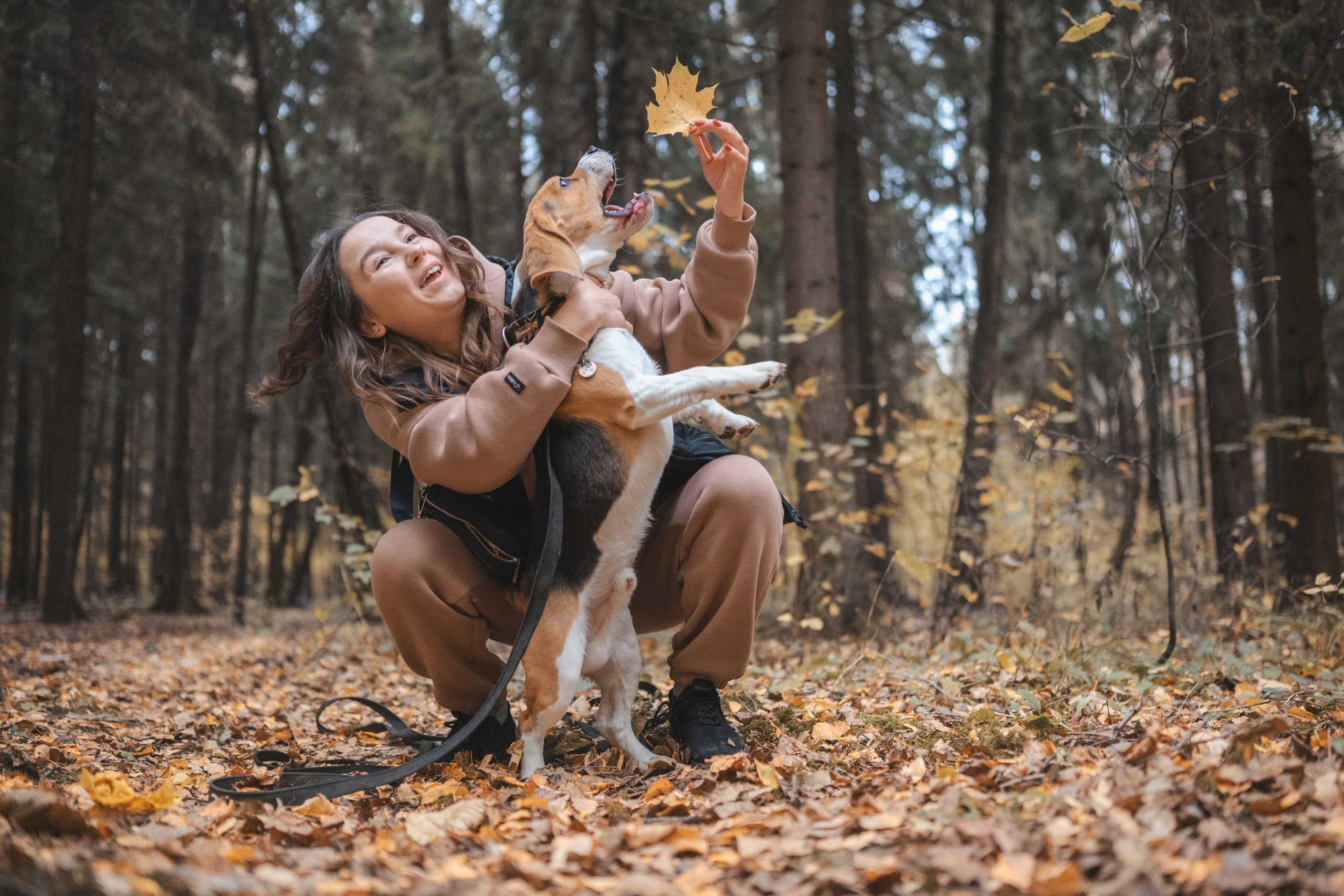 Наталья и Бока. Фотограф Анималист в Москве Анастасия Жучкова