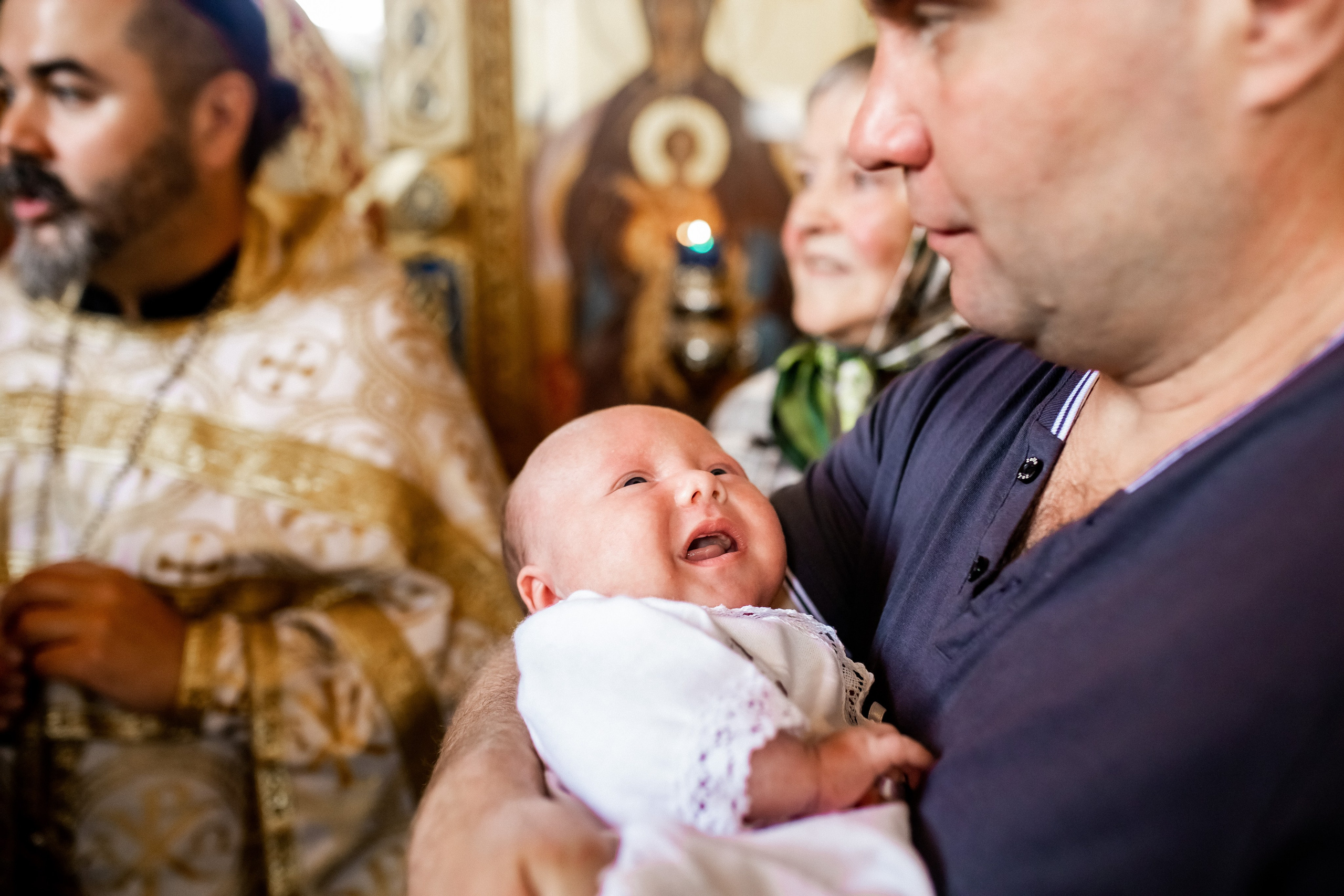 Крещение в Храме Усекновения гл.Иоанна-Предтечи д. Калиновка. Профессиональный фотограф, Москва |Видное Елена Елизарова