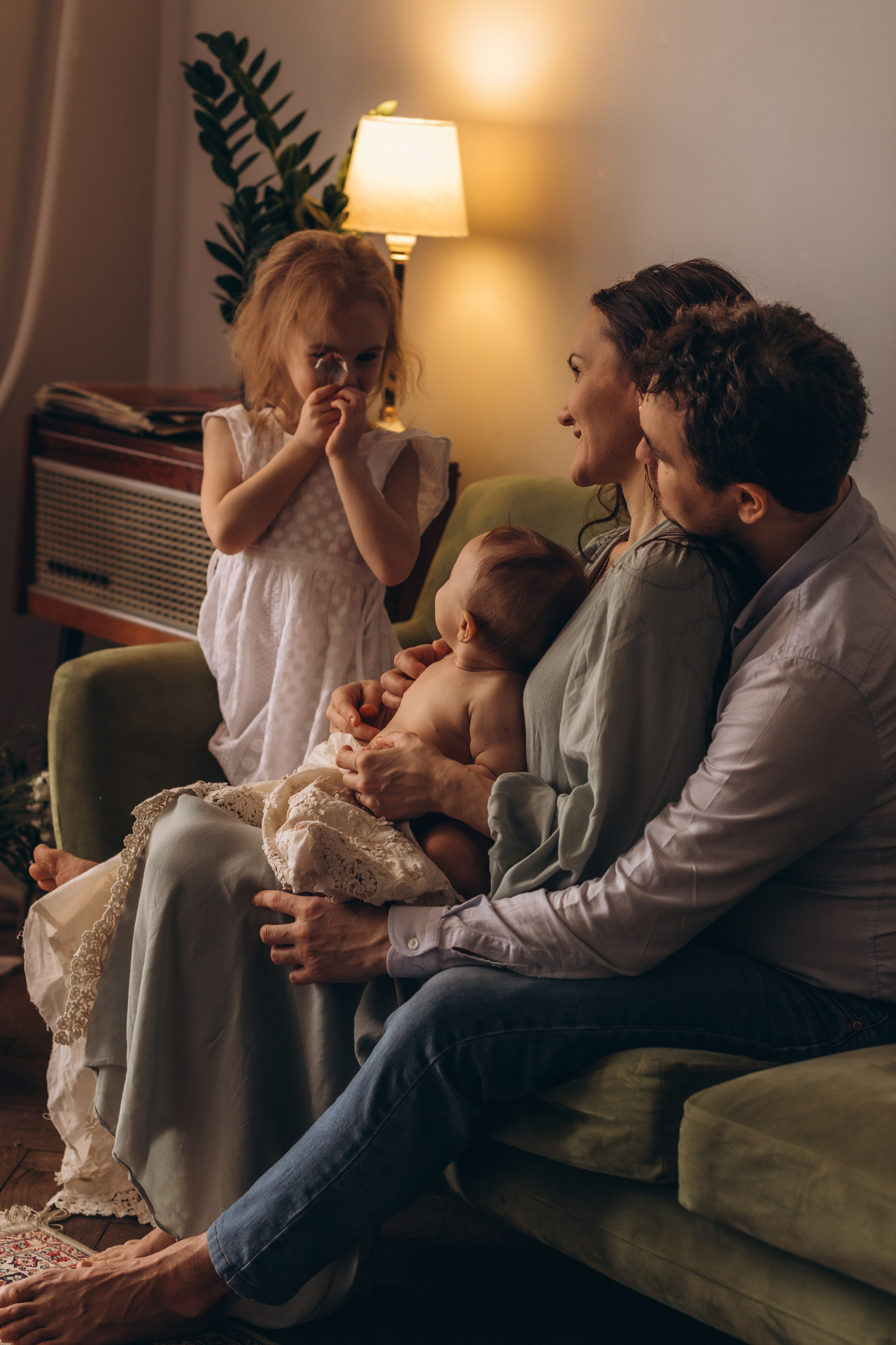 Семейные в студии. Семейный и интерьерный фотограф в Санкт-Петербурге Климова Светлана