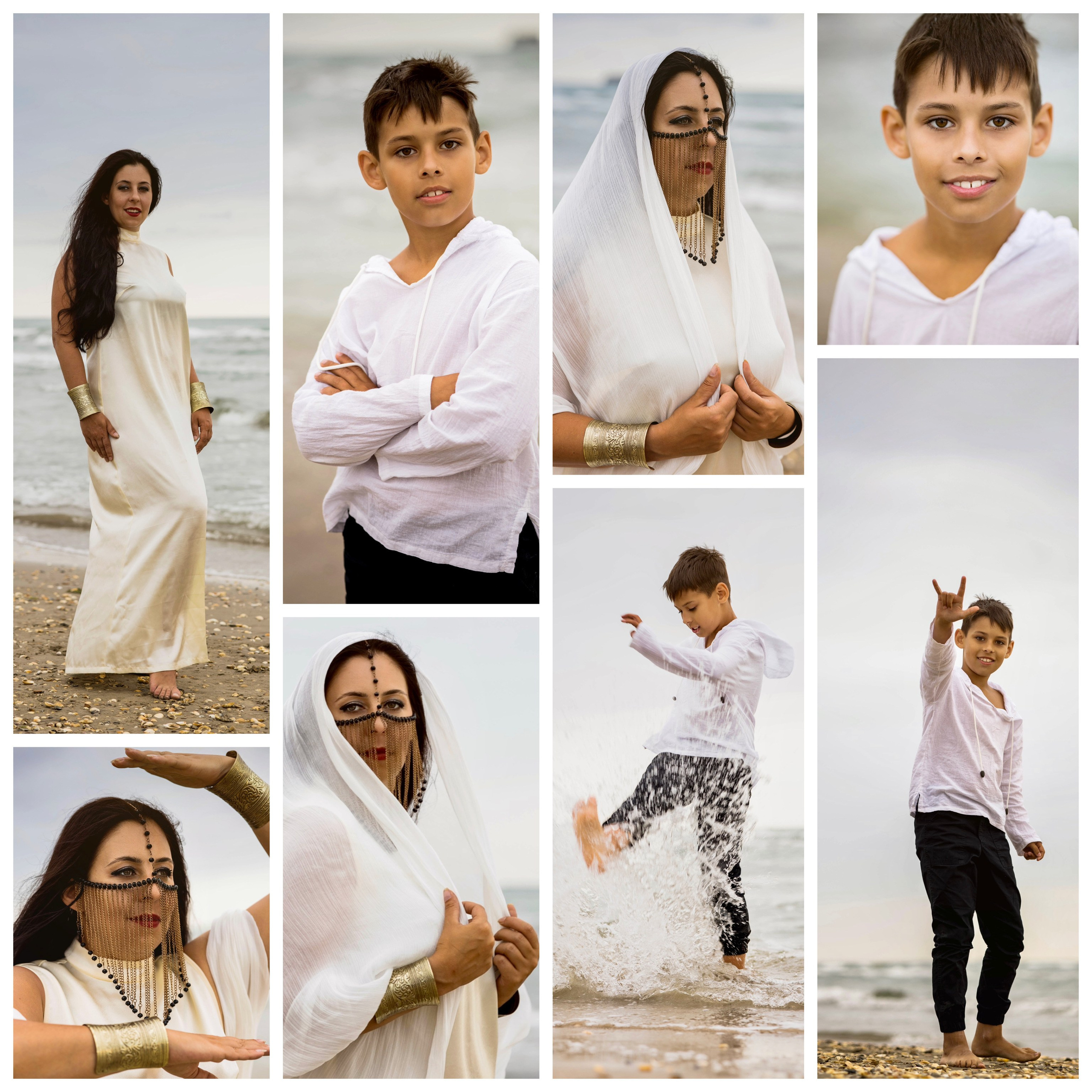 Конная фотосессия на море. Фотограф Дагестан | Лошади | Этноплатья | Туры