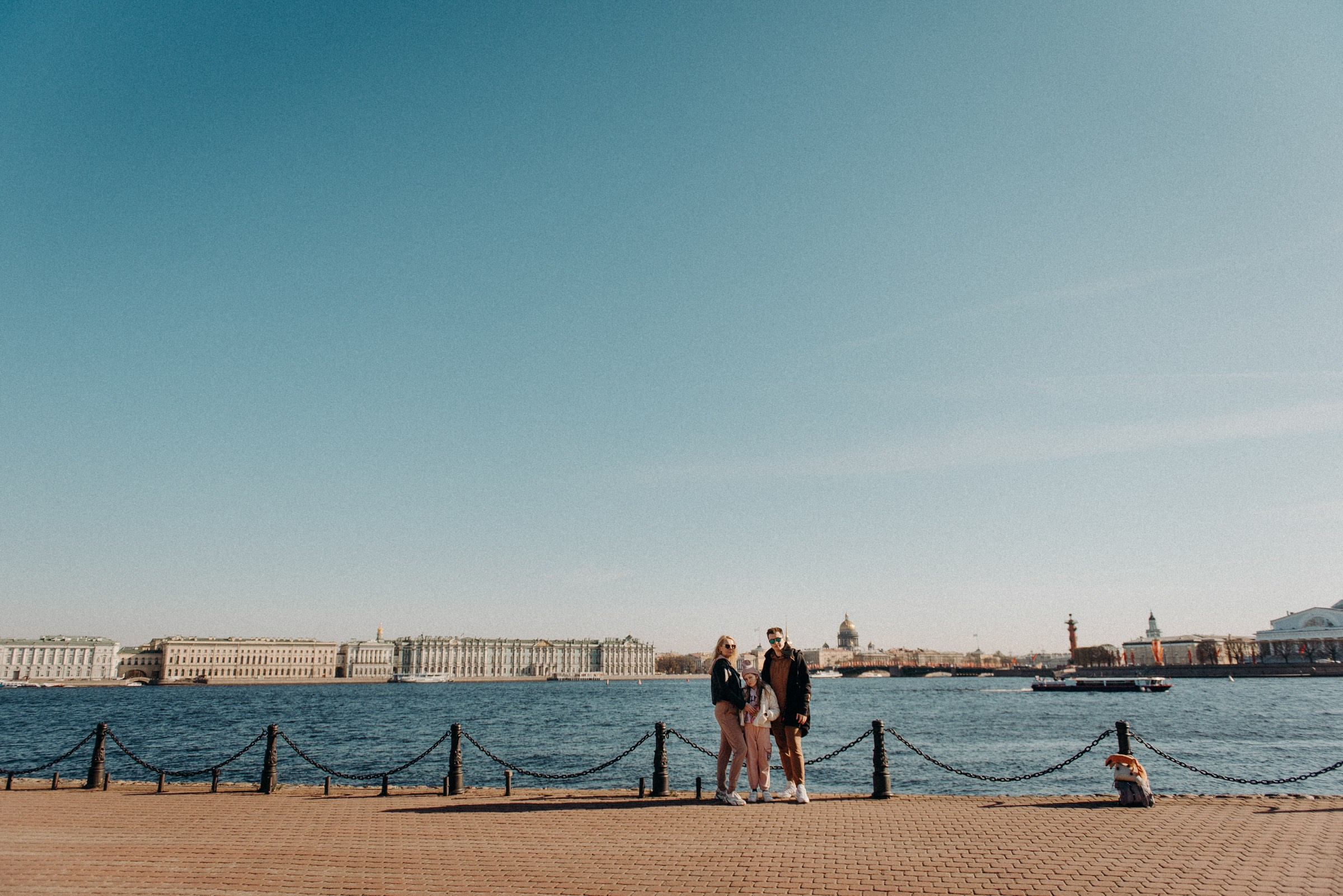 семейная фотосессия у Петропавловской крепости