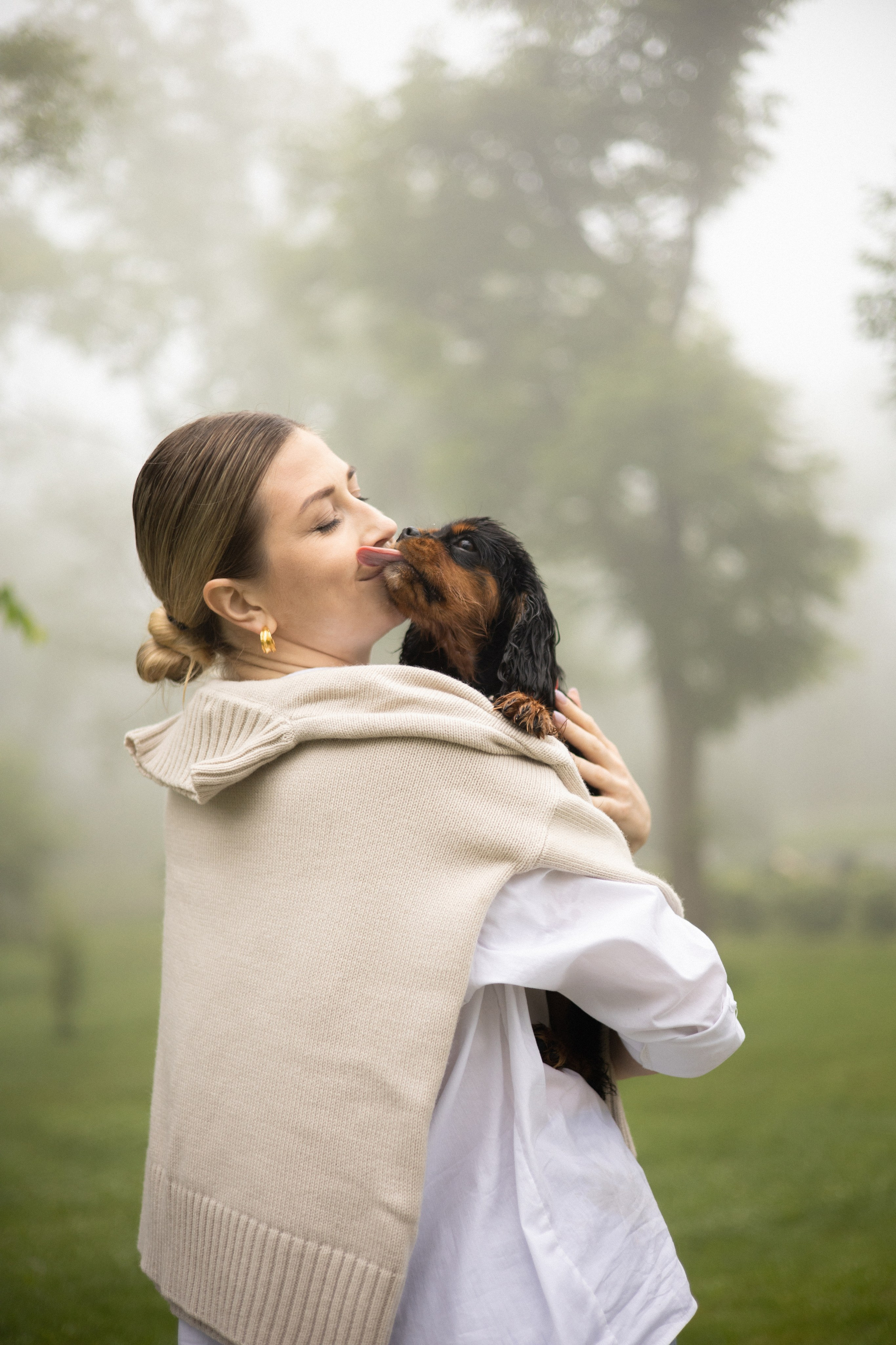 Алёна и Каспер. Фотограф — анималист Владивосток, Алина