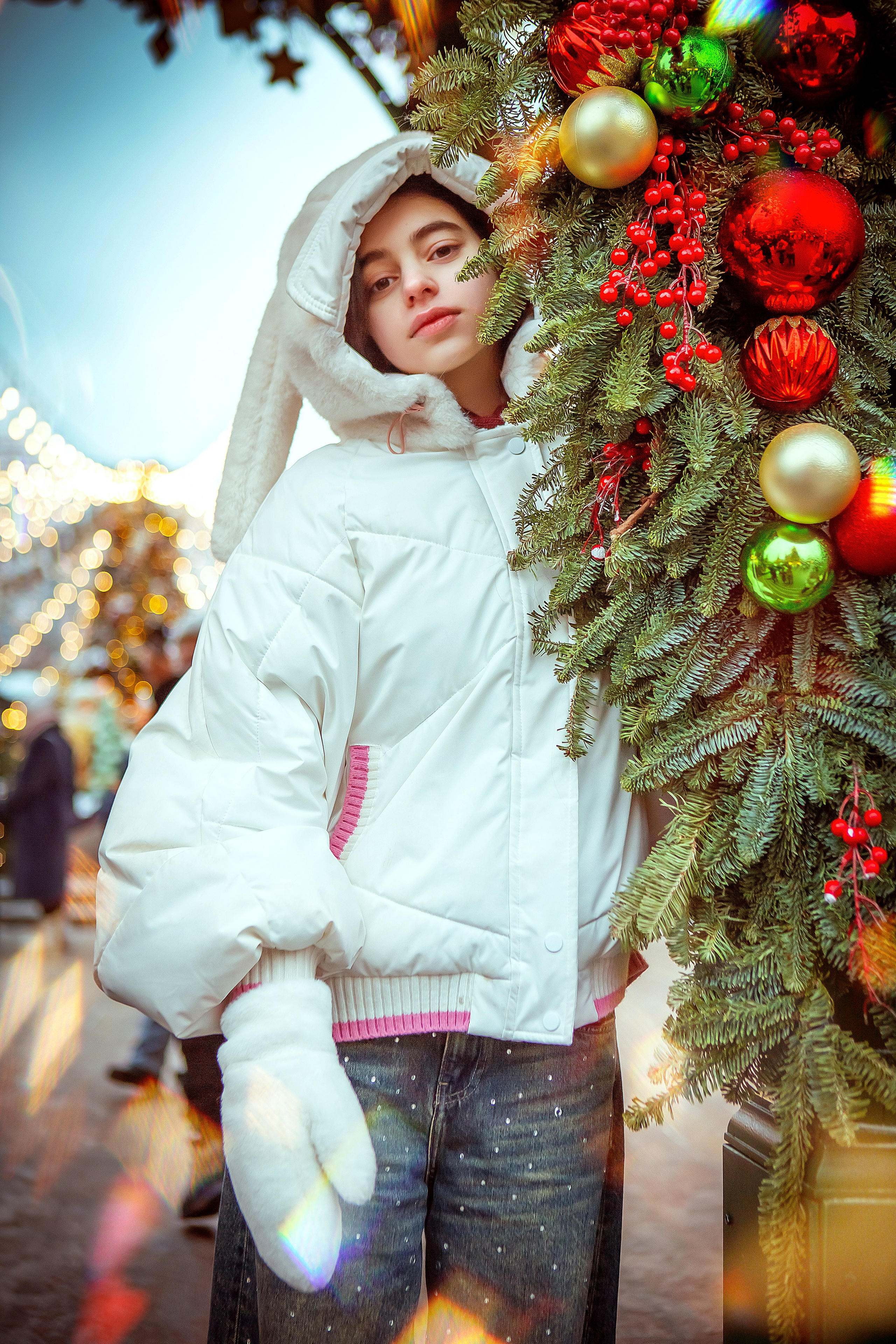 Новогодняя Москва. Мария. Фотограф Мария Кольцова