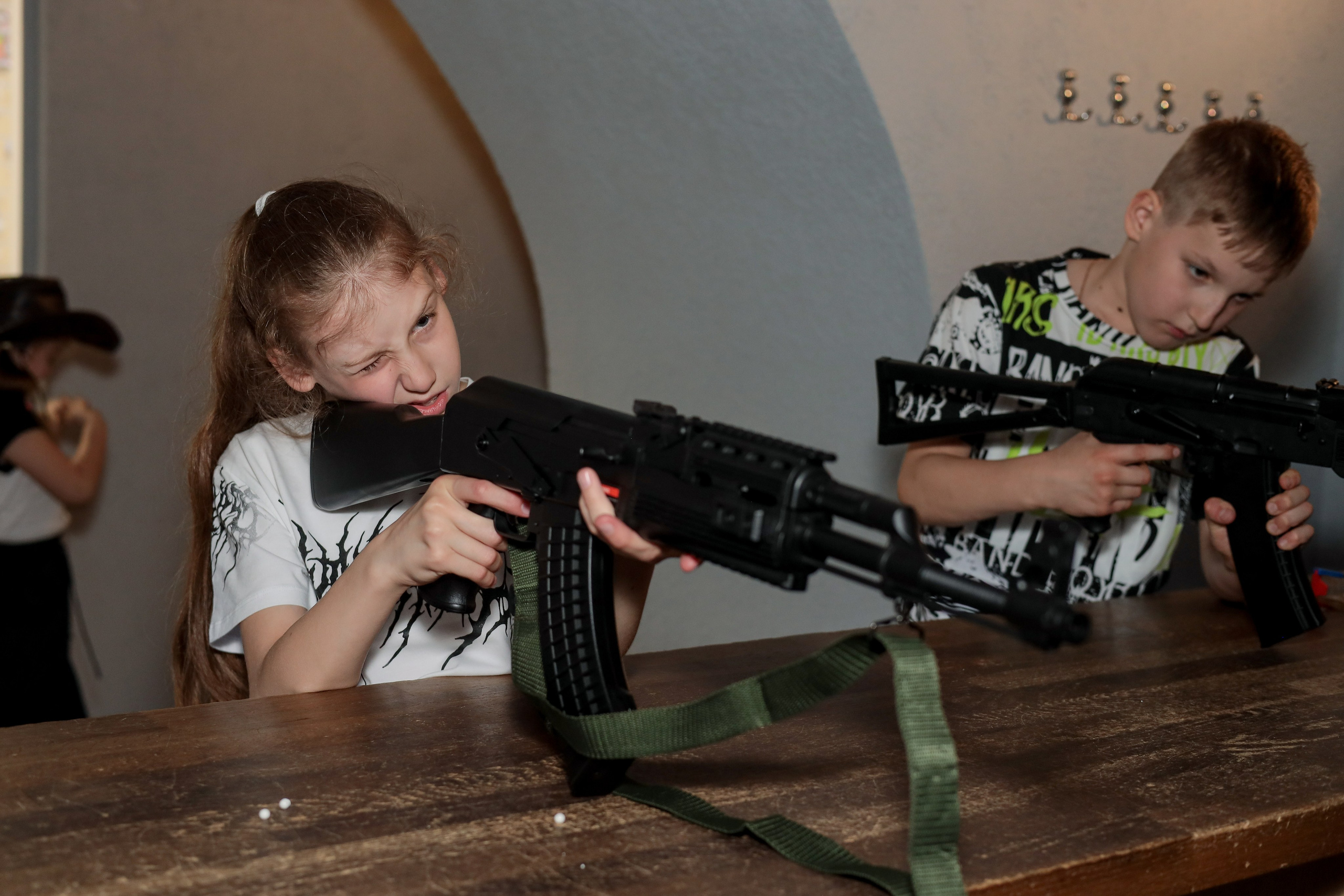 День рождение в стрелковом клубе. Фотограф Надршина Лилия