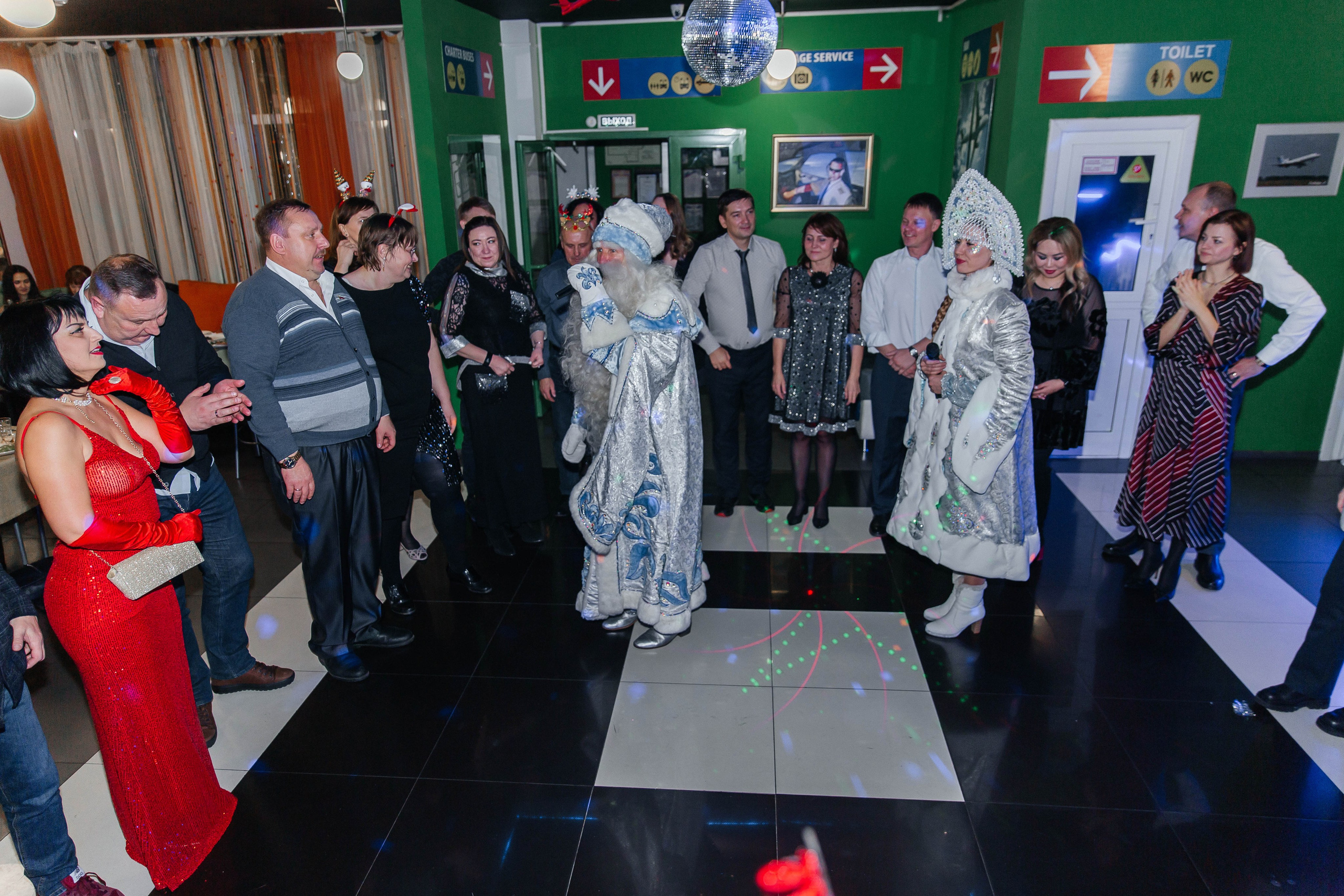 Новогодний корпоратив репортаж. Главная