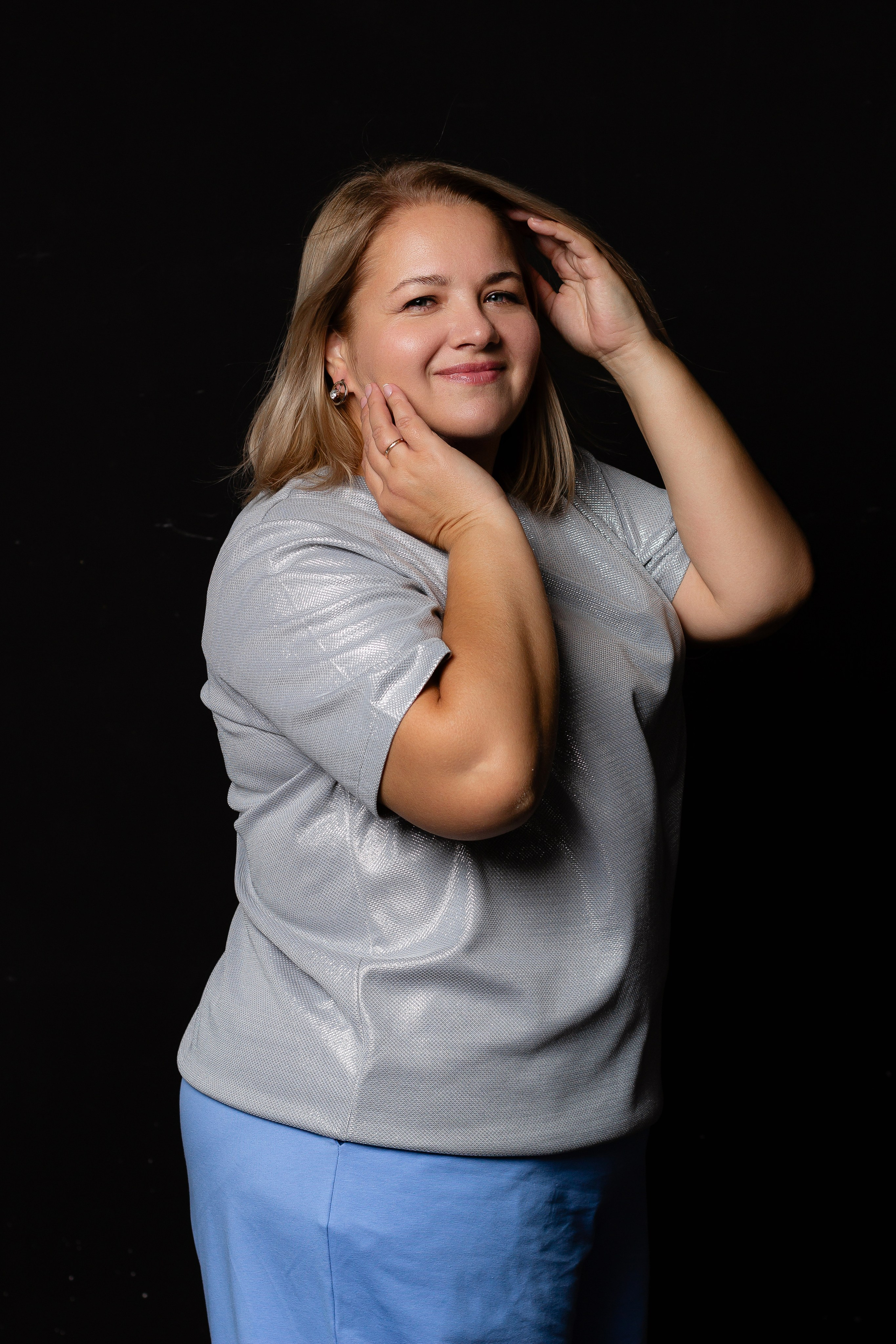 Наталья и дочки. Женский фотограф в Москве Камила Бакаева