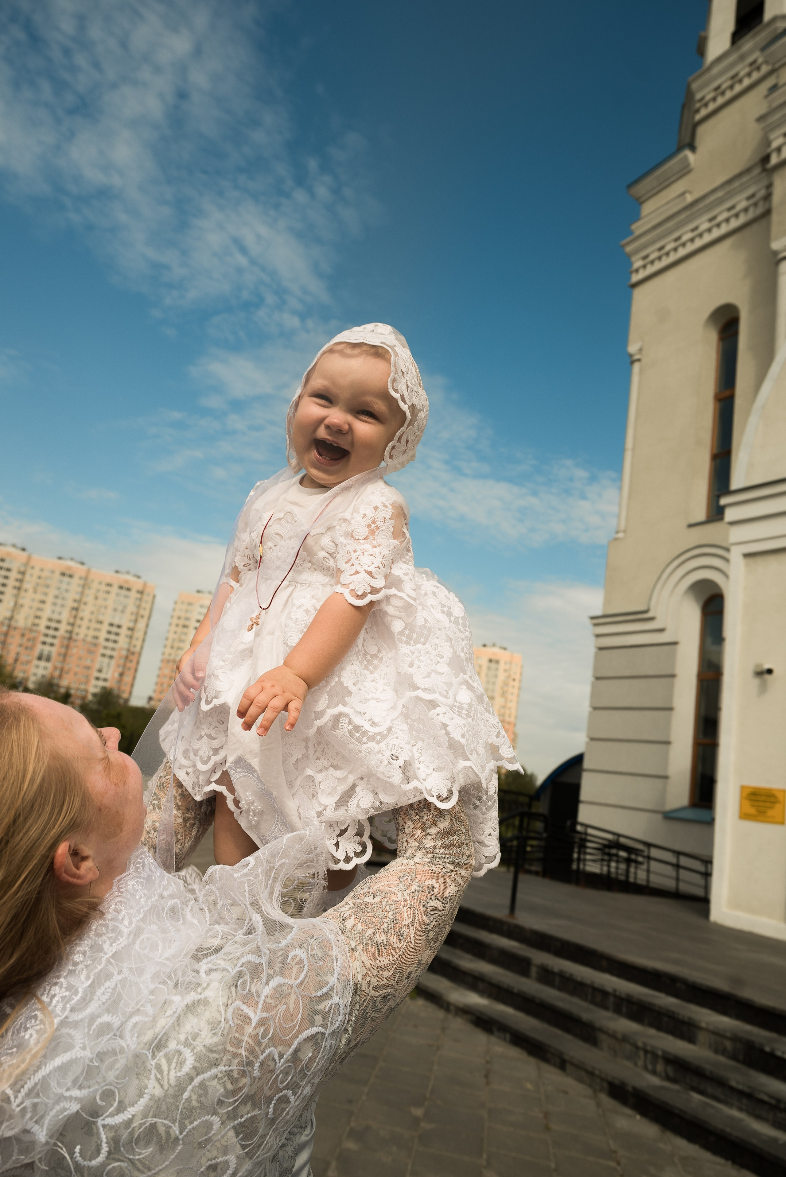 Крещение в Храме Покрова Пресвятой Богородицы на Люберецких полях. Фотограф Ксения Огородова портфолио