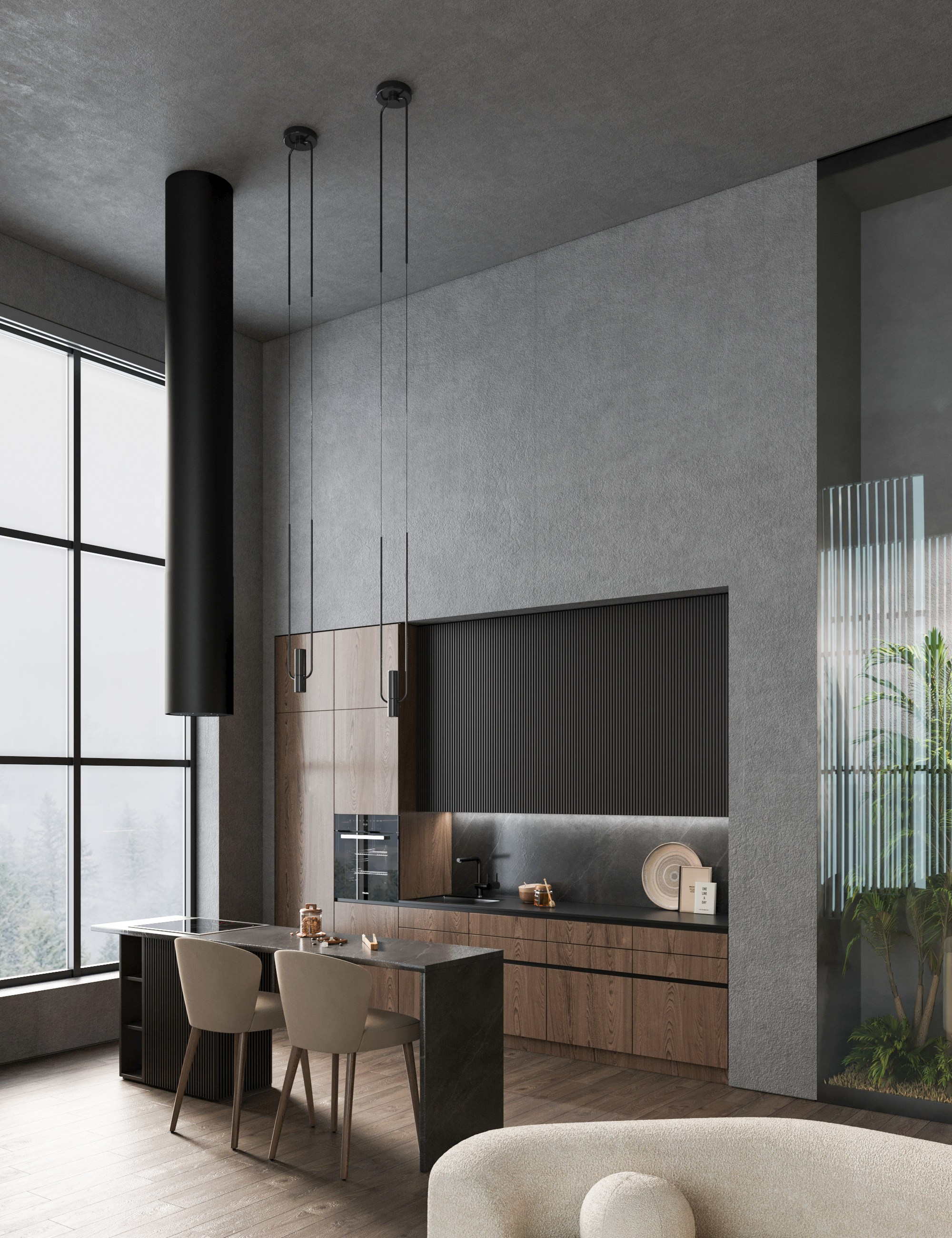 Коттедж в г. Пушкин. 3D визуализатор в Москве Сердюк Владислав