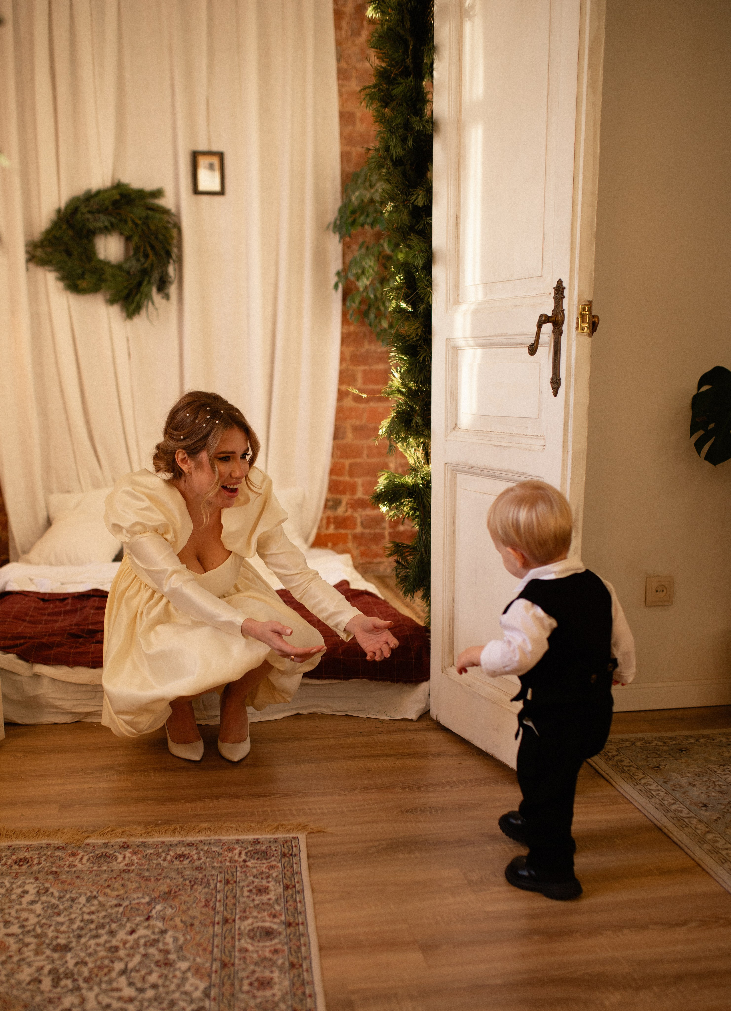 Оли Новогодняя семейная. Семейный фотограф в Санкт-Петербурге Ирина Иванова