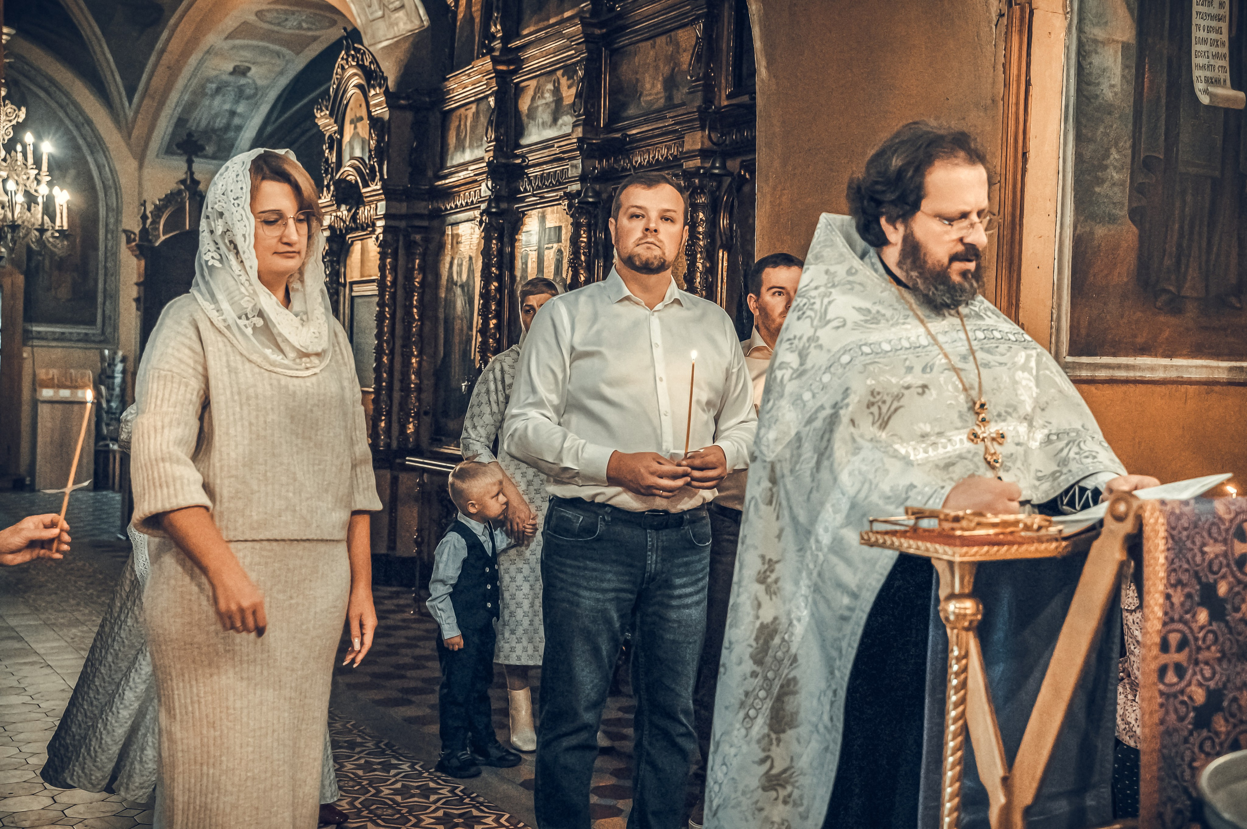 Крещение Есении Церковь Рождества Пресвятой Богородицы
