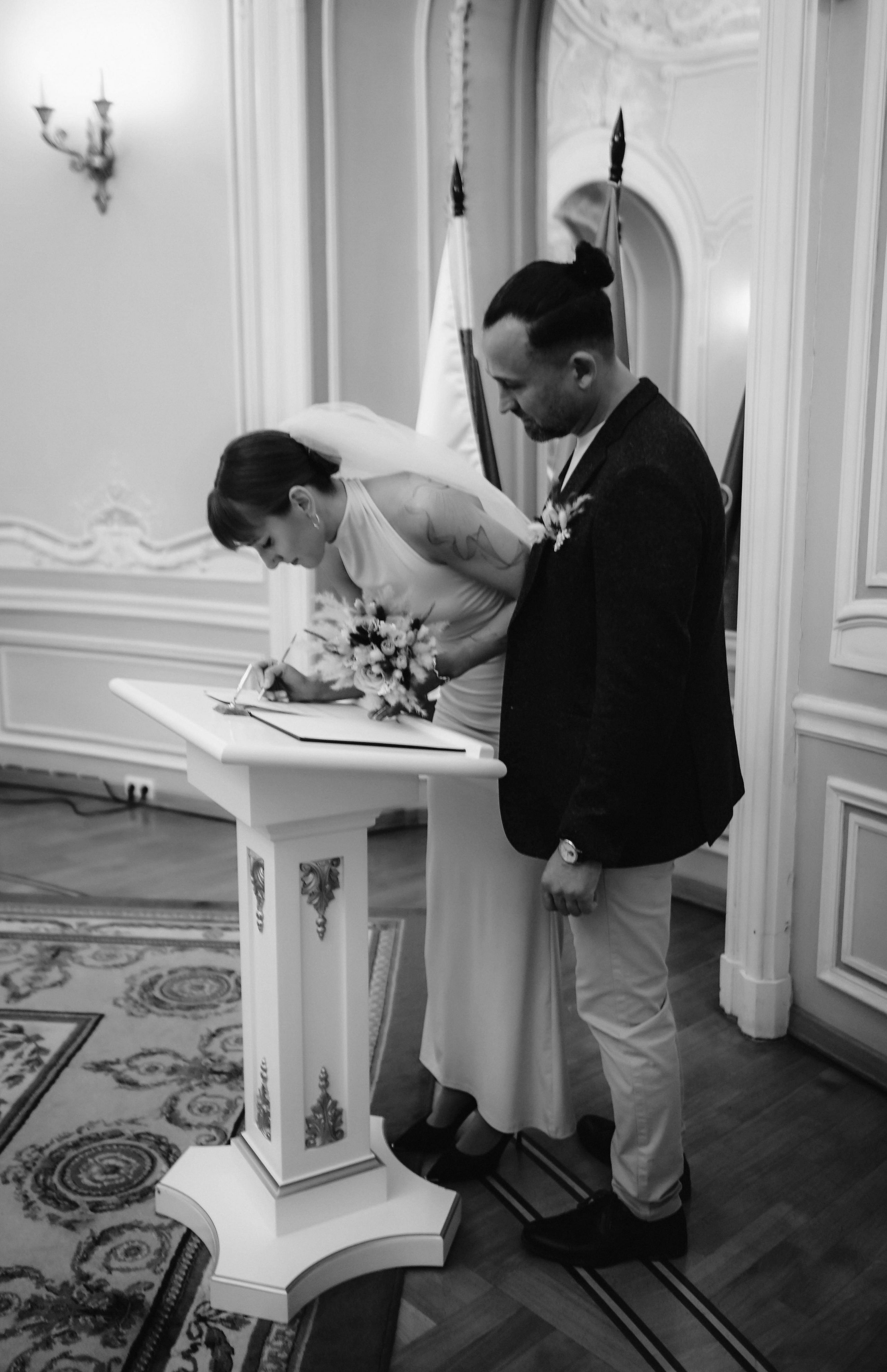 Свадебная прогулка. Ксения и Василий. Семейный и свадебный фотограф в Санкт-Петербурге Яна