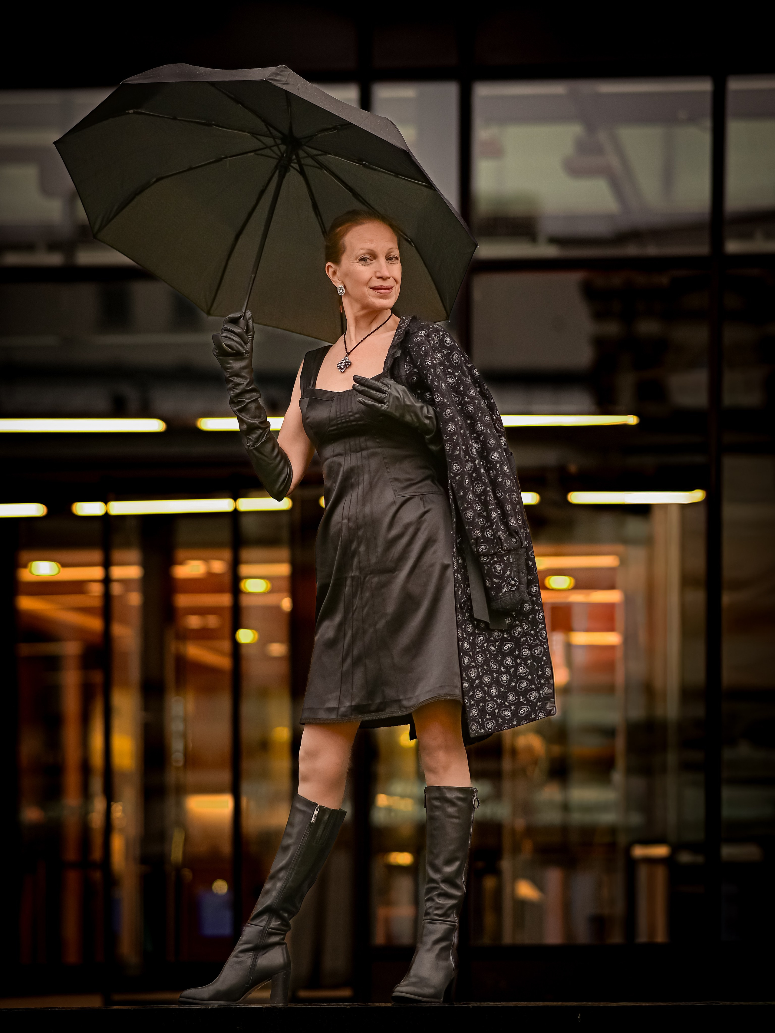 Осень ЦУМ. Портретный фотограф в Москве Сергей Чудов