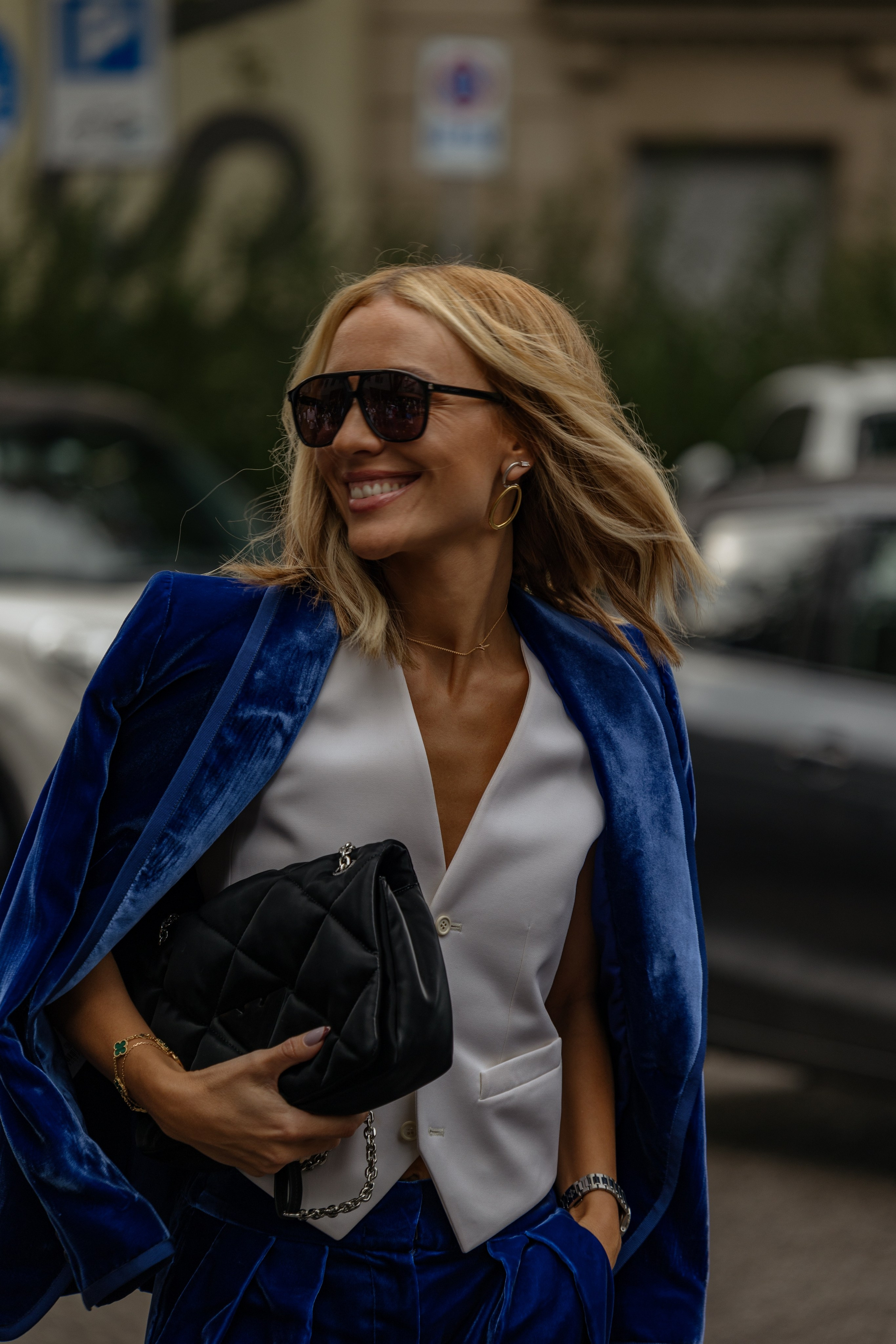 MFW SPRING/SUMMER 2024 EMPORIO ARMANI. Photographer in Milan Ivan Goncharov