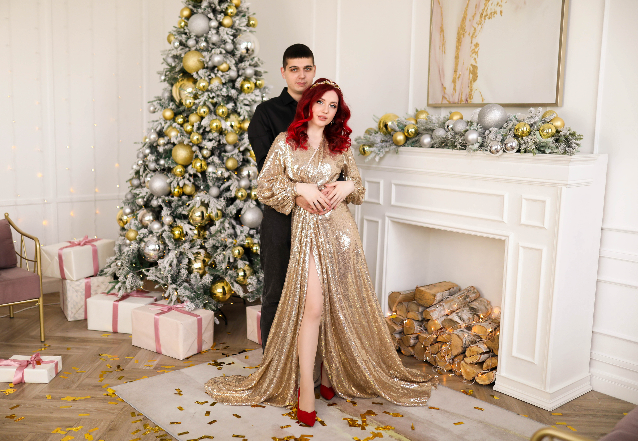 Новогоднее Love story Катя и Вадим. ФОТОГРАФ ХАБАРОВСК АНАСТАСИЯ РАЧЕНКОВА