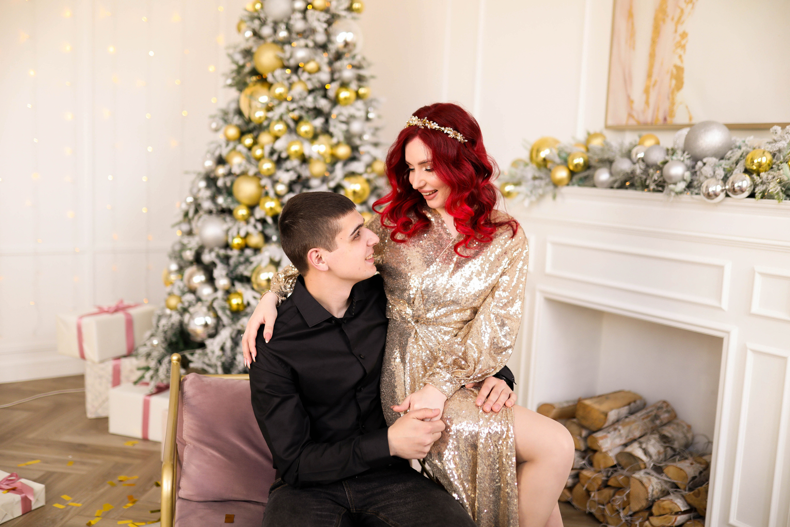 Новогоднее Love story Катя и Вадим. ФОТОГРАФ ХАБАРОВСК АНАСТАСИЯ РАЧЕНКОВА