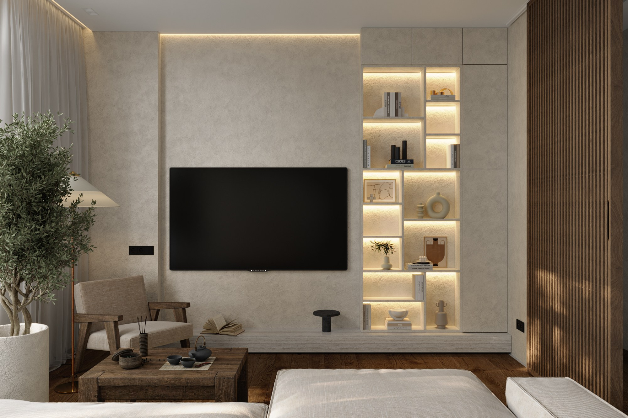 «Дыхание природы». Студия интерьерной визуализации «ЛИНИИ»