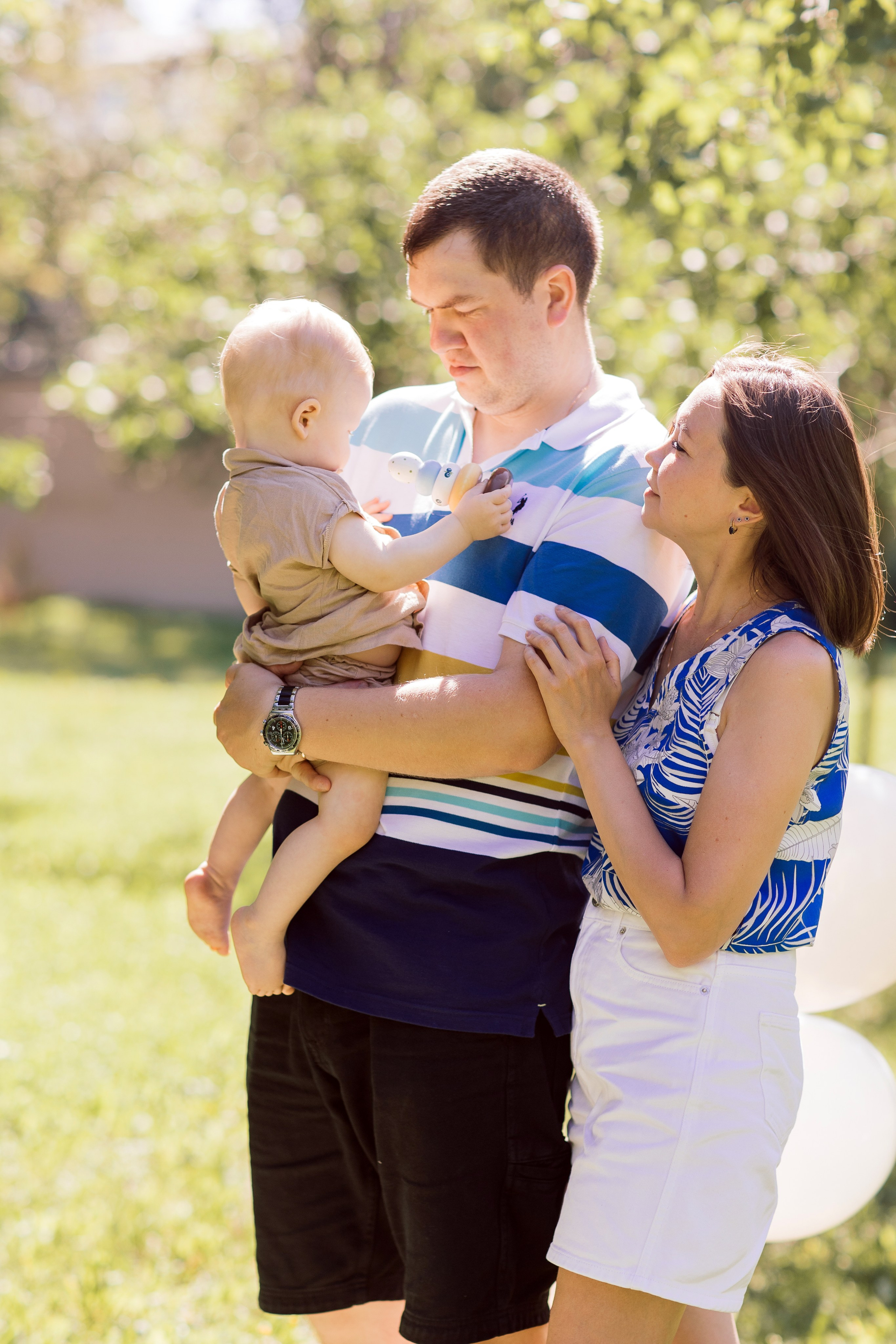 Фотосессия на годик. Семейный фотограф Толстикова Кристина