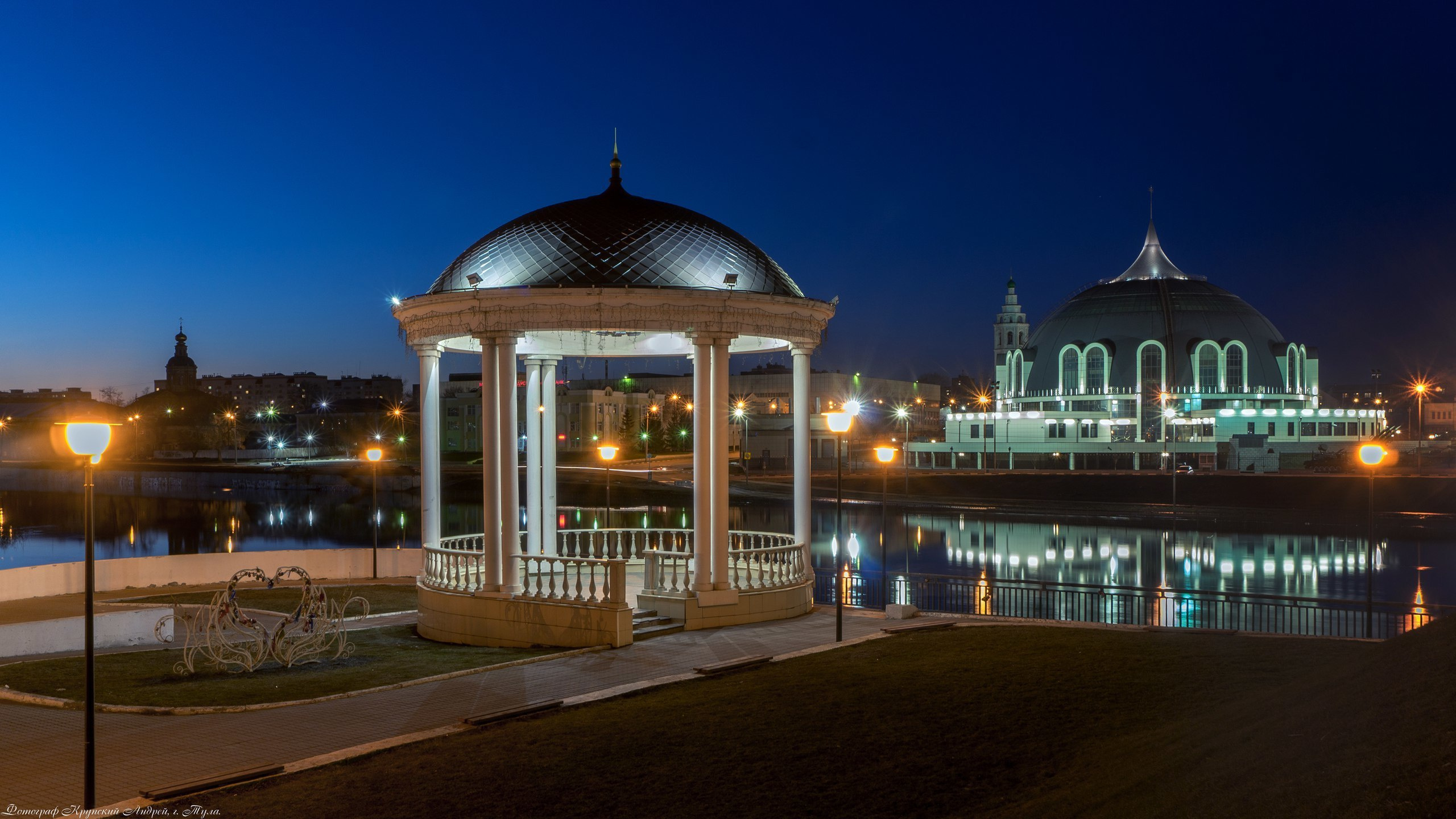 Музей оружия, набережная Упы, памятник Тульскому Левше. Фотограф в Туле Крупский АнДРей. Фотостудия «КАДР71» в Туле