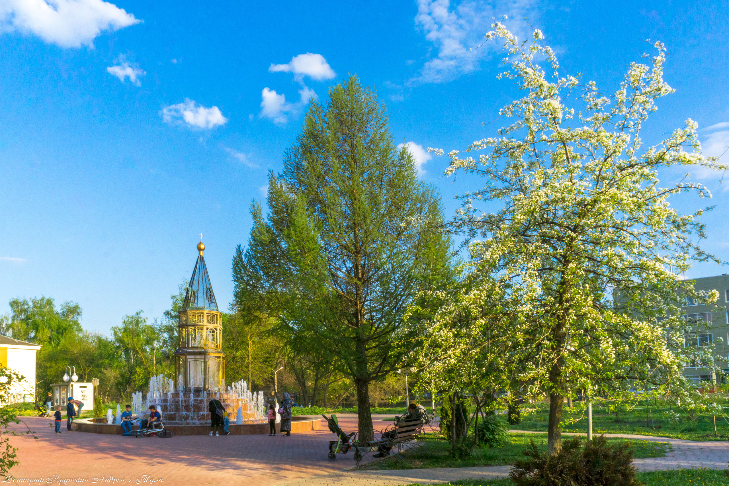 Могилёвский сквер, Педагогический университет им. Л. Н. Толстого. Фотограф в Туле Крупский АнДРей. Фотостудия «КАДР71» в Туле