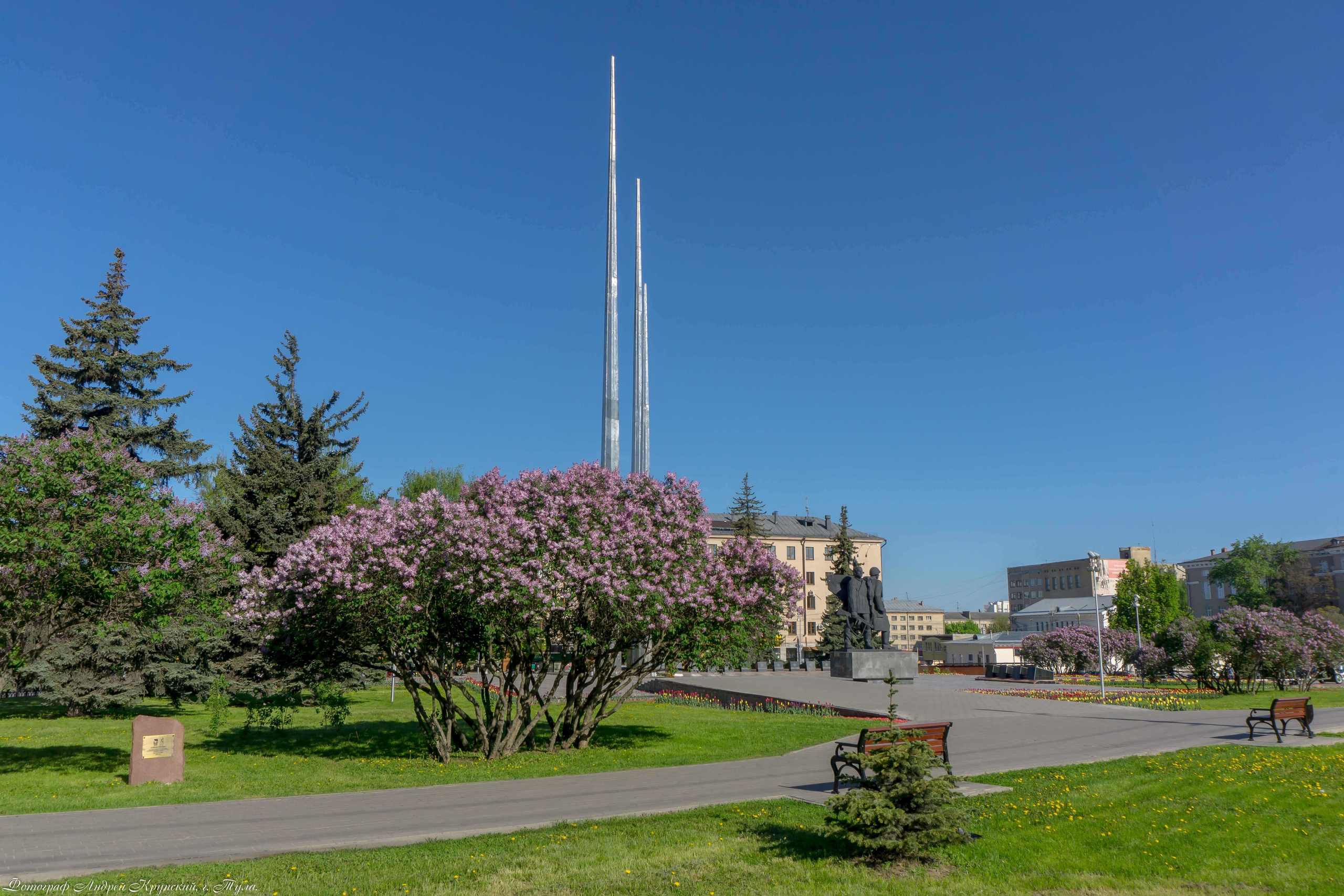 Мемориал «Три Штыка» на «Площади Победы» в г. Тула. Фотограф в Туле Крупский АнДРей. Фотостудия «КАДР71» в Туле