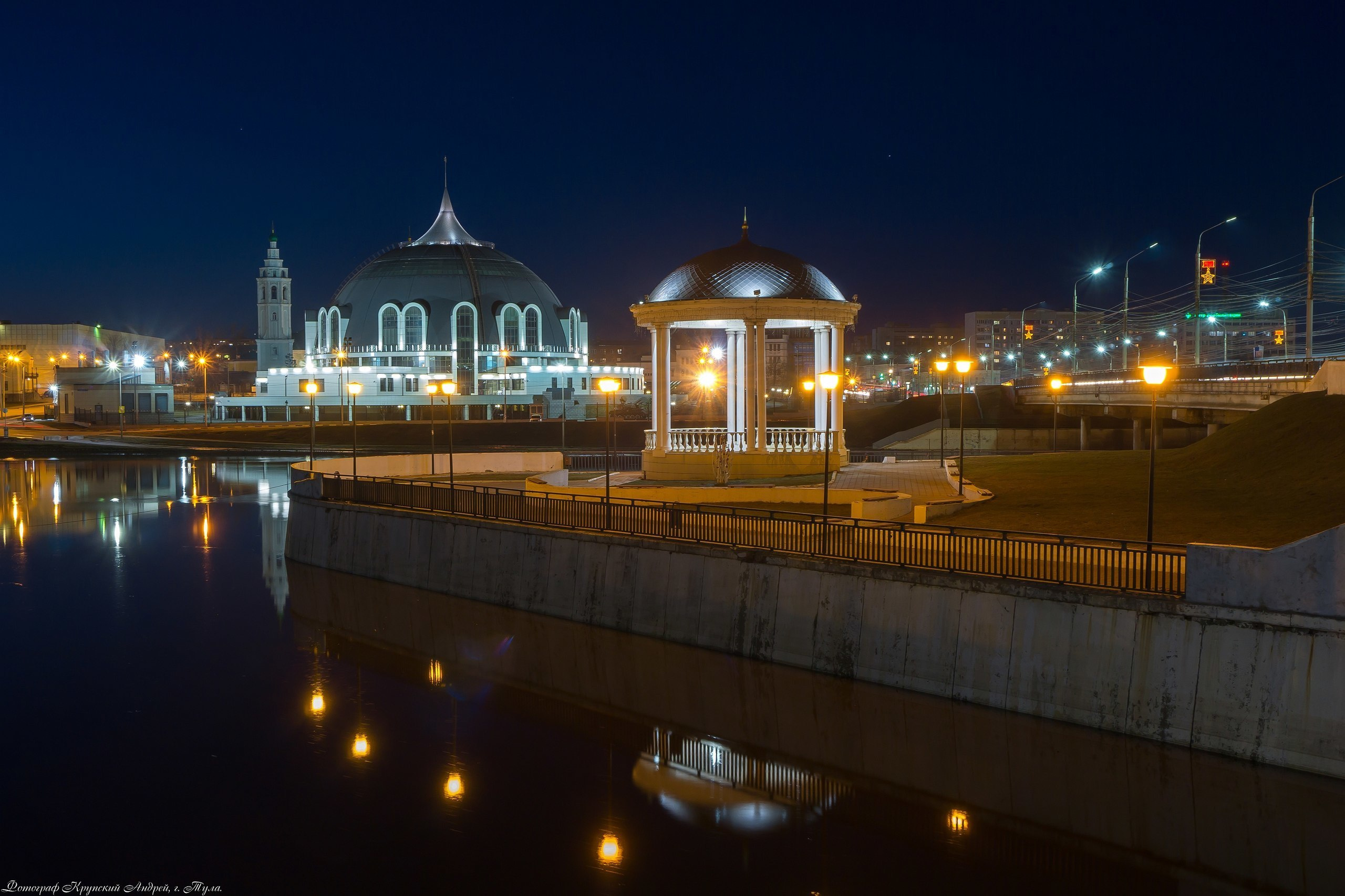 Музей оружия, набережная Упы, памятник Тульскому Левше. Фотограф в Туле Крупский АнДРей. Фотостудия «КАДР71» в Туле