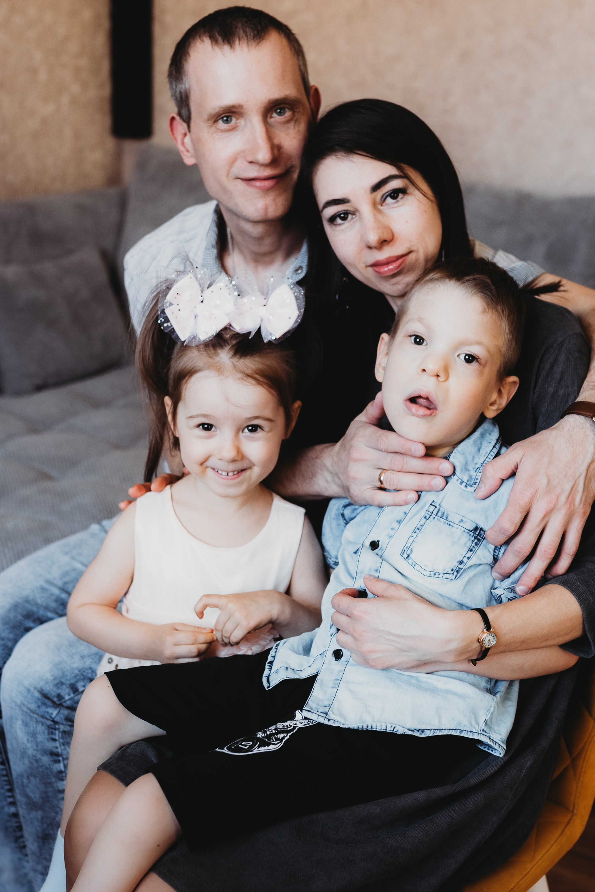 Артем и его семья. Семейный и детский фотограф в Новосибирске и Краснообске — Анна Ким