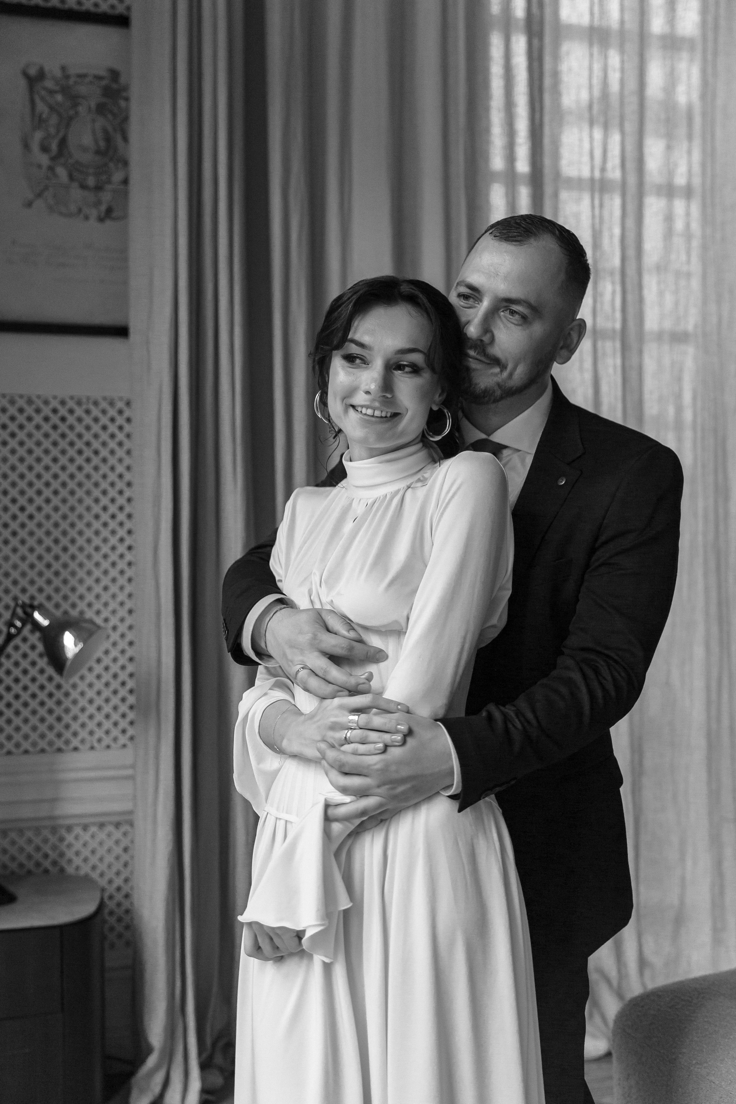 Юленька и Антон ЧБ. Фотограф в Москве и Сочи
