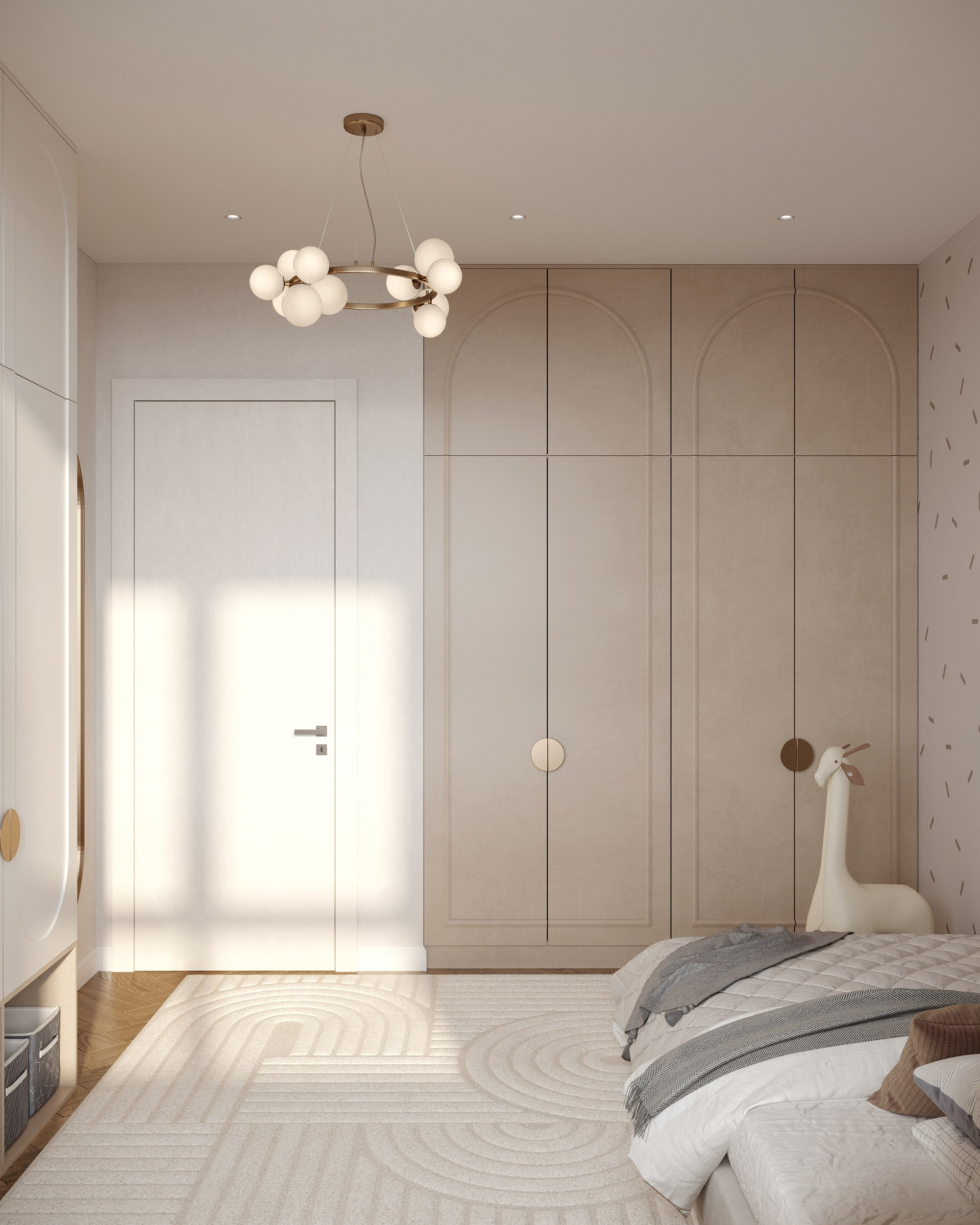 Дизайн трехкомнатной квартиры в ЖК Крыловка Парк Казань. Архитектор-дизайнер в Казани